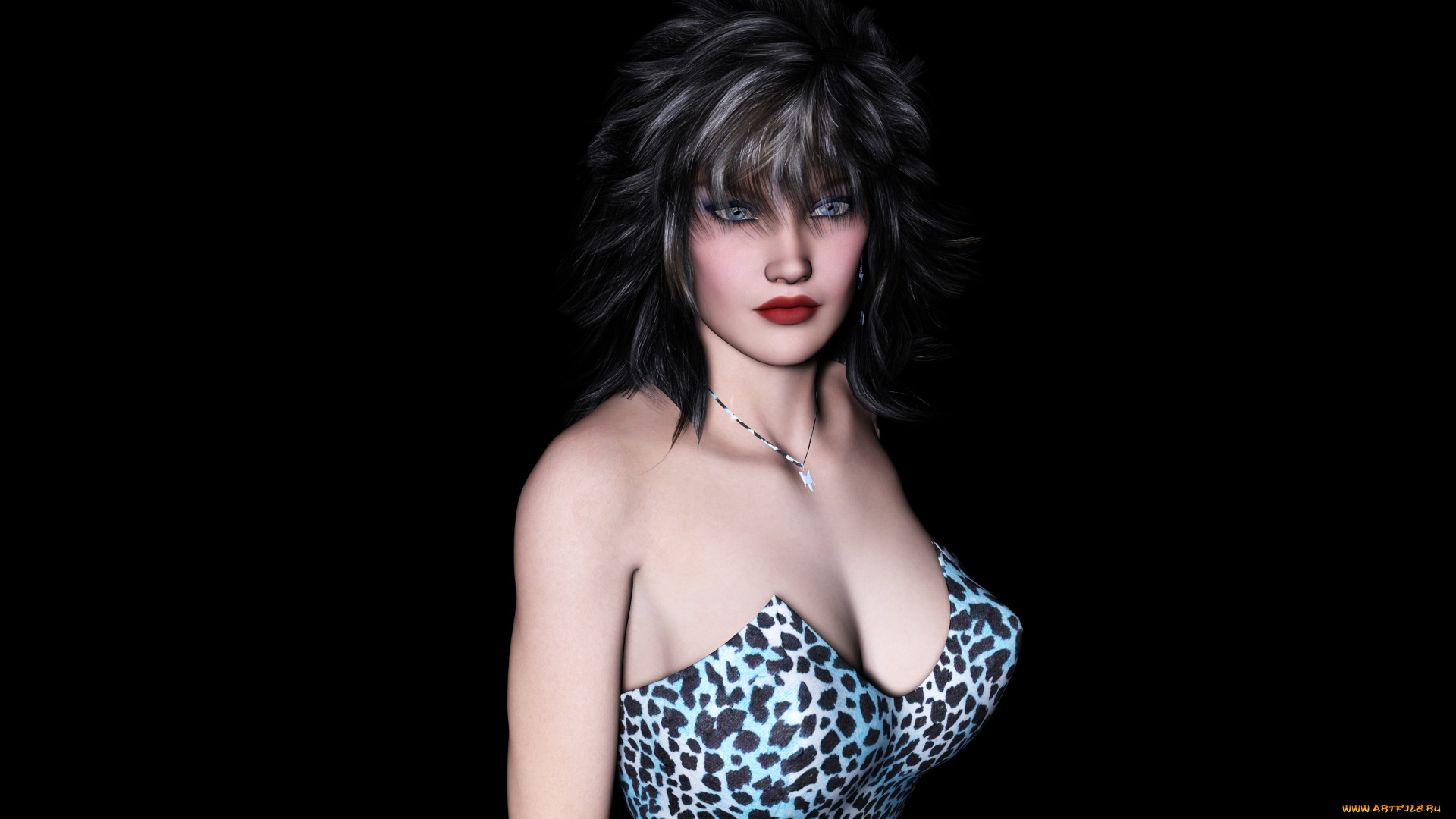 sonna, 3д, графика, люди, , people, девушка, взгляд, фон