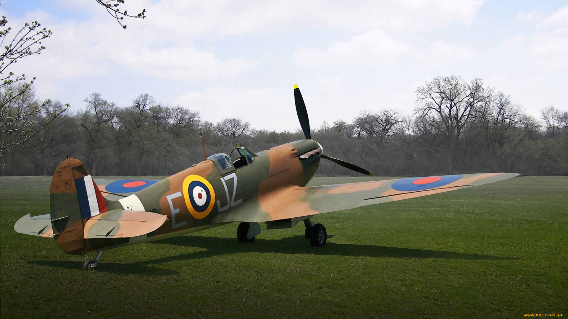 spitfire, mk, i, авиация, боевые, самолёты, истребитель