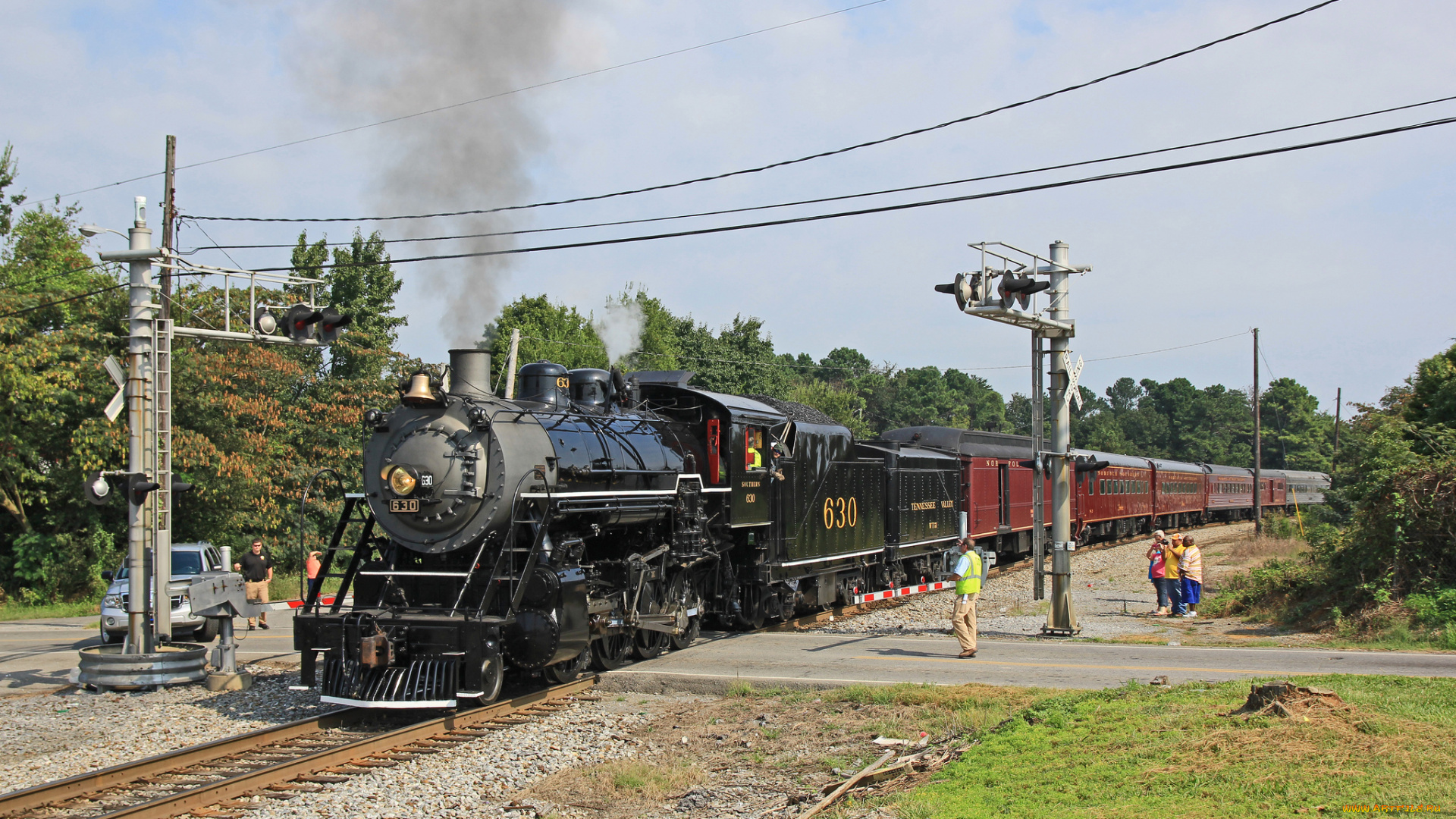 техника, паровозы, паровоз, рельсы, дорога, железная