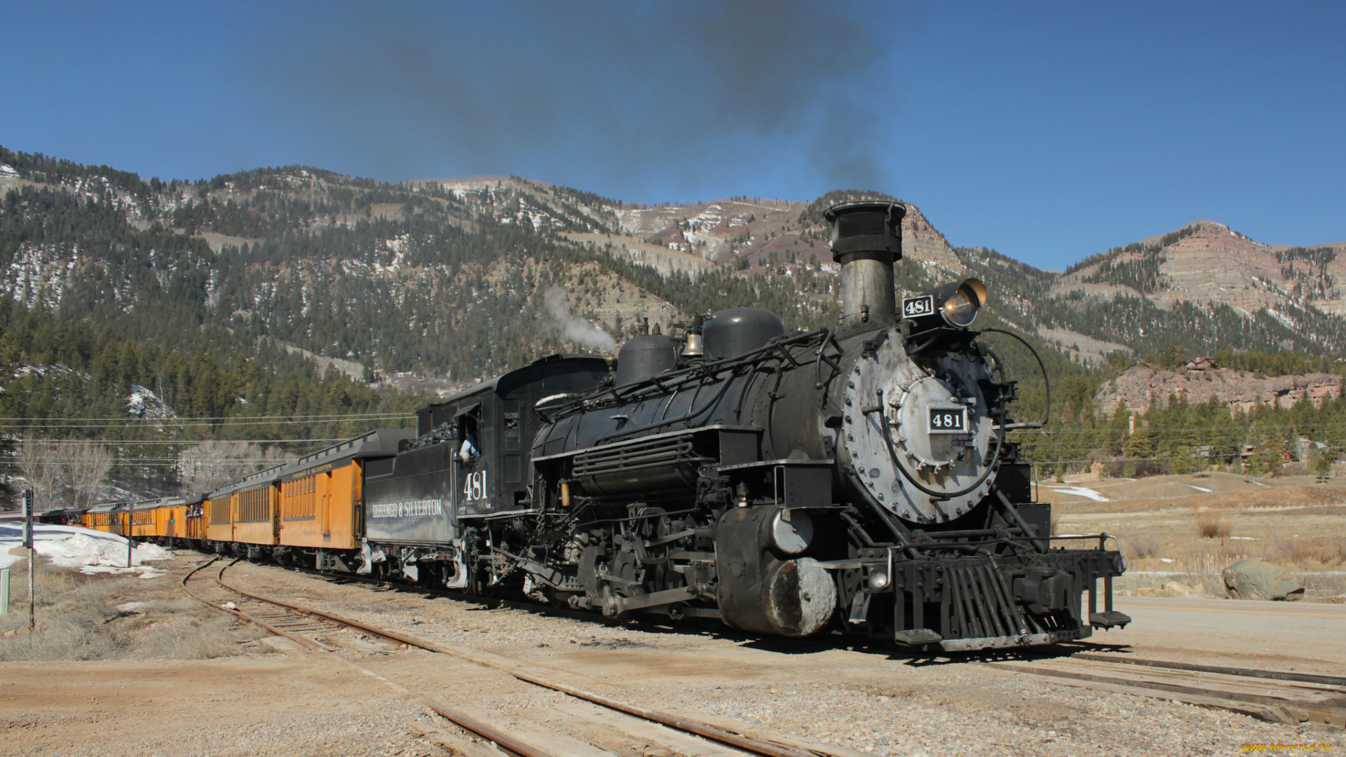 техника, паровозы, паровоз, рельсы, дорога, железная