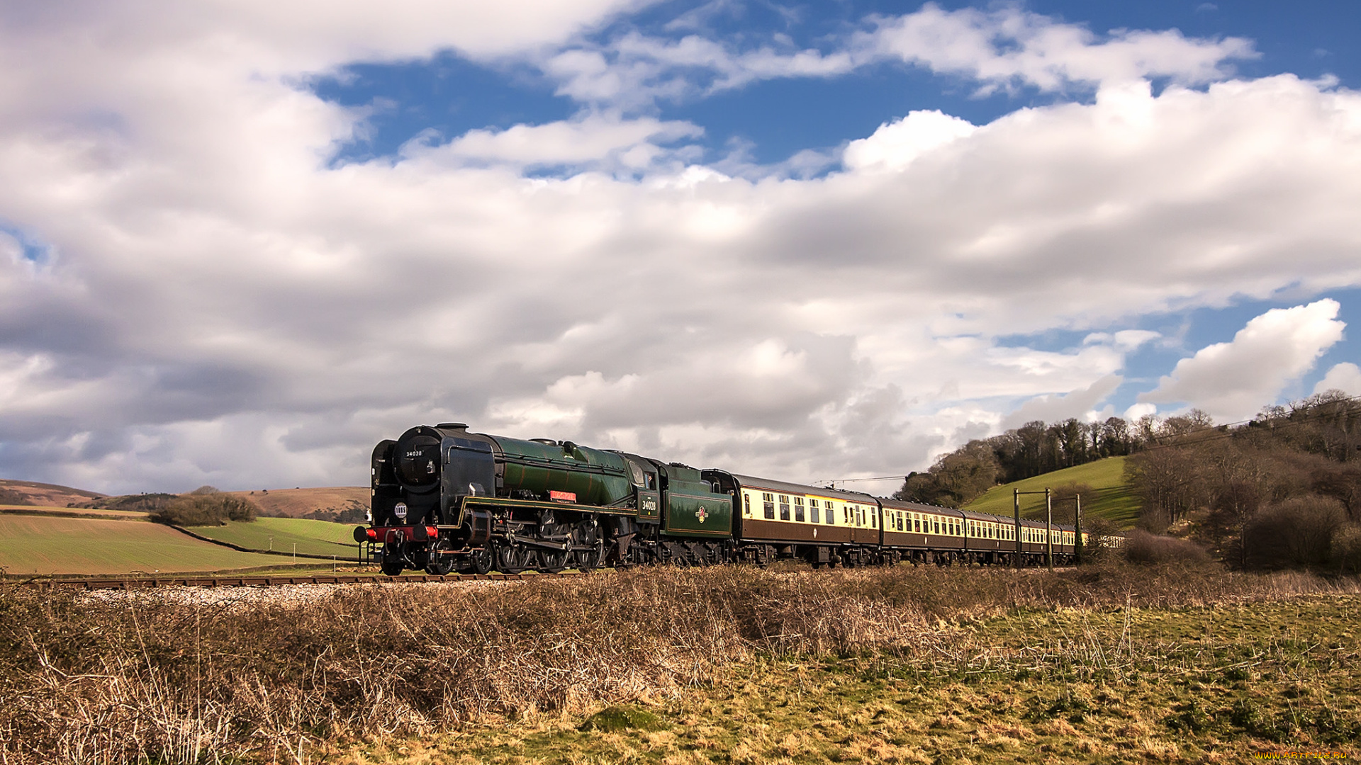 техника, паровозы, рельсы, дорога, паровоз, железная