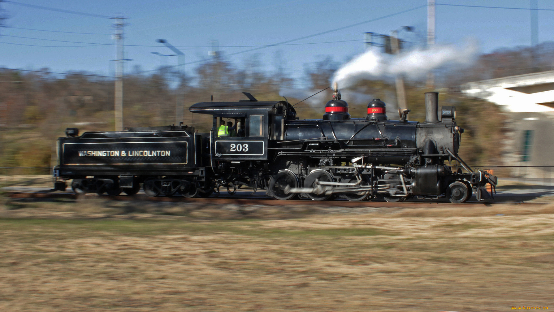 техника, паровозы, железная, паровоз, рельсы, дорога