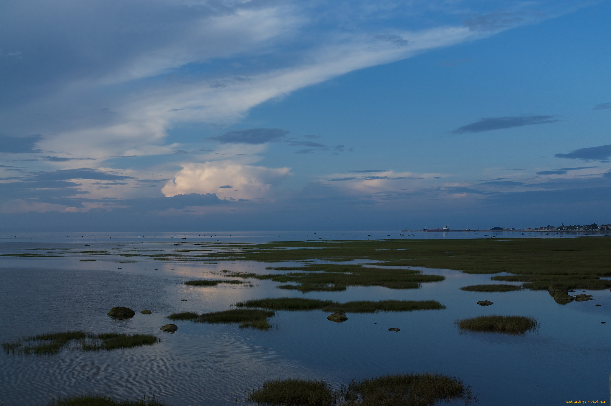 природа, реки, озера, небо, пейзаж, вода