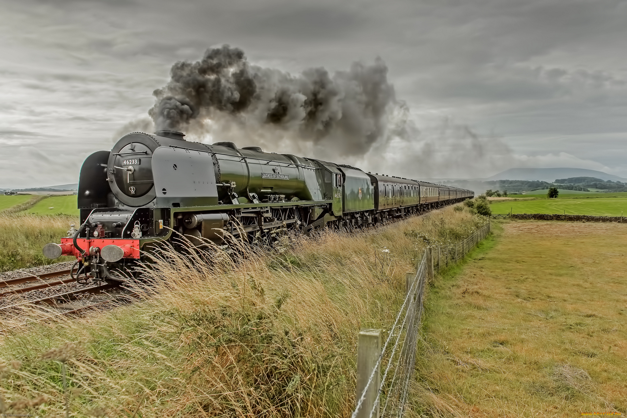 техника, паровозы, паровоз, дорога, рельсы, железная