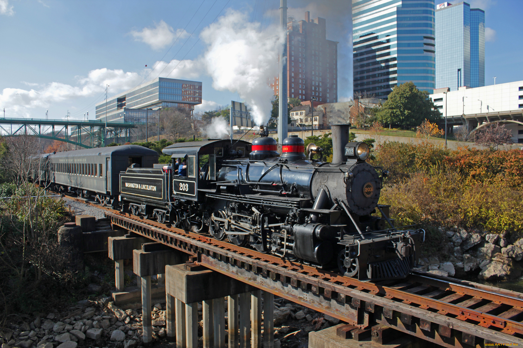 техника, паровозы, паровоз, рельсы, дорога, железная