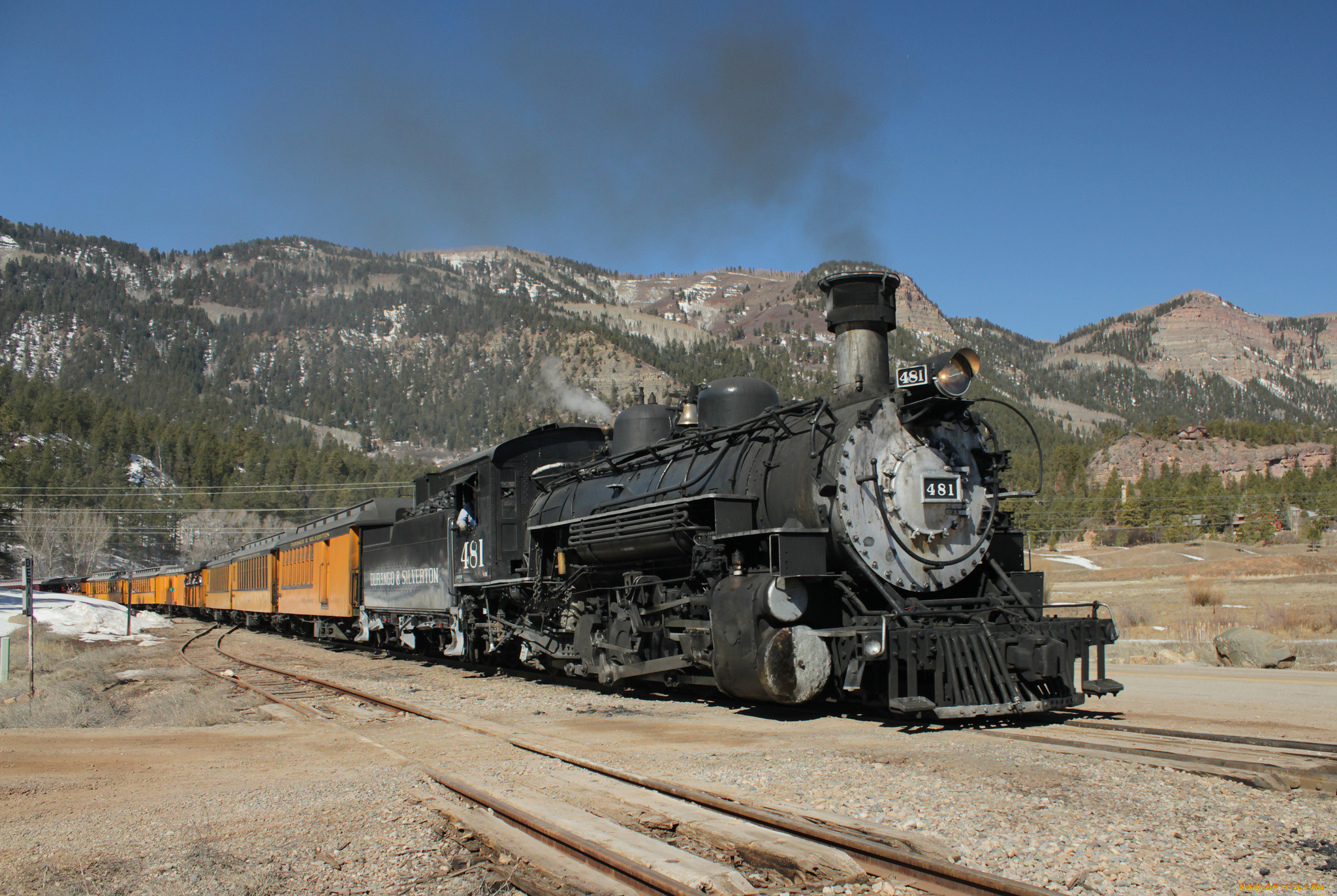 техника, паровозы, паровоз, рельсы, дорога, железная