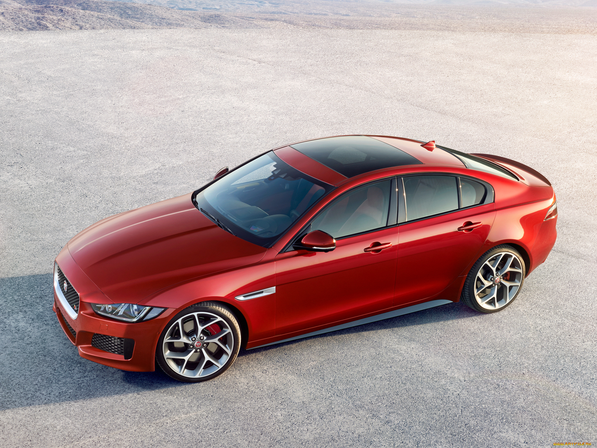 автомобили, jaguar, xe, s, красный, 2015г
