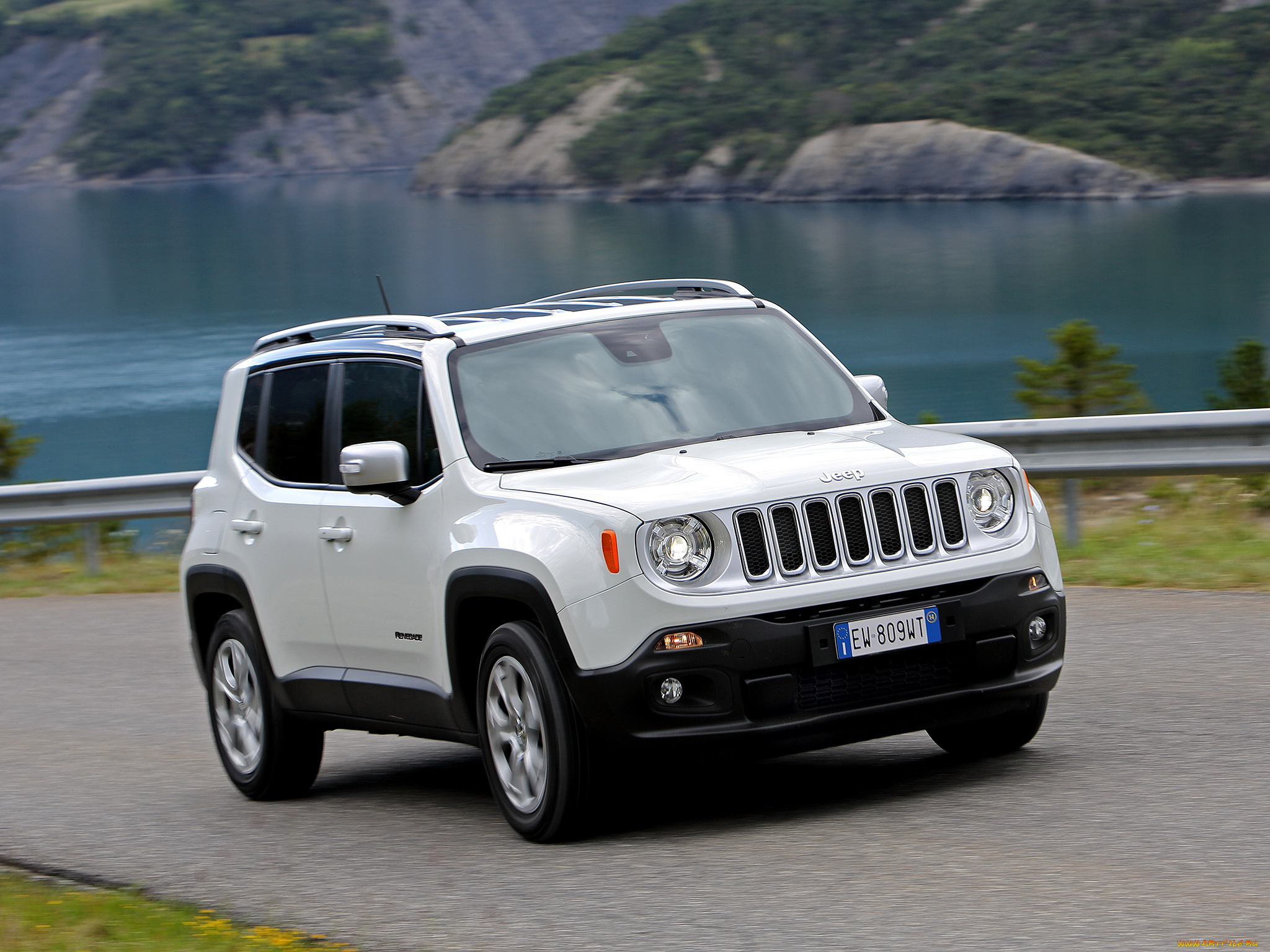 автомобили, jeep, светлый, 2014г, eu-spec, limited, renegade