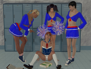 Картинка 3д+графика люди+ people девушки