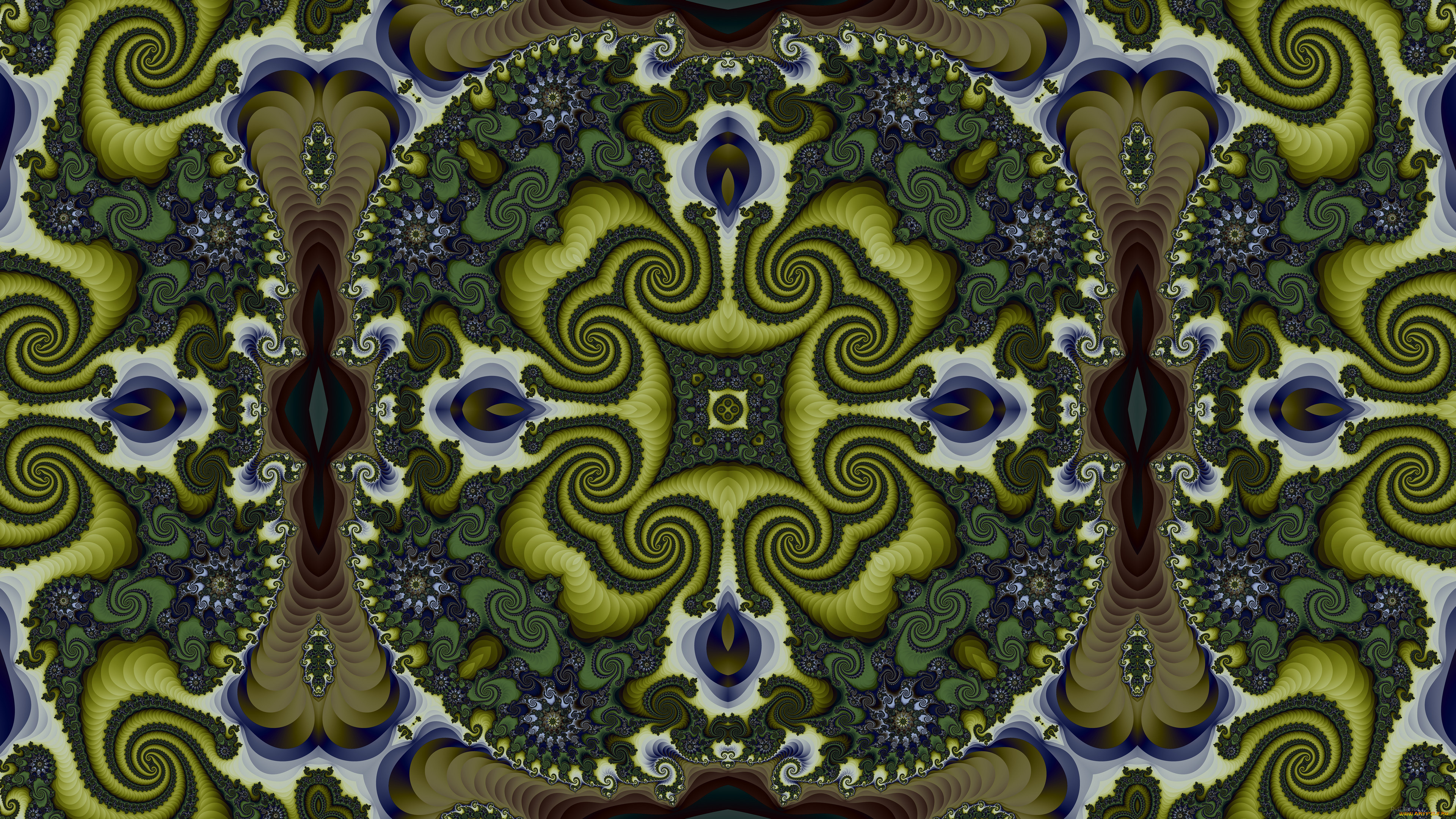 3д, графика, фракталы, , fractal, цвета, фон, узор