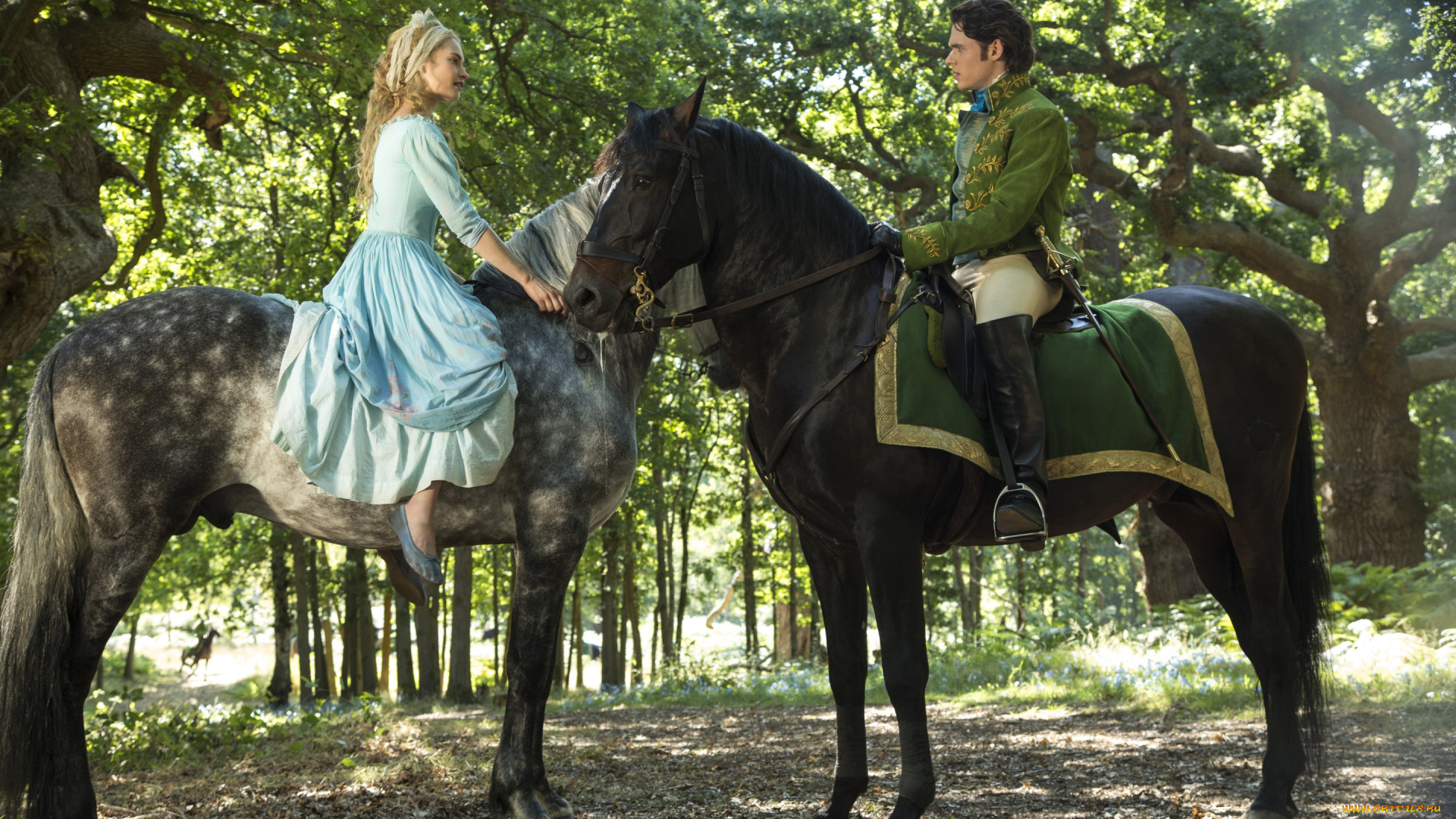 кино, фильмы, cinderella, , 2015, cinderella, lily, james, charming, prince, year, film, richard, madden, movie
