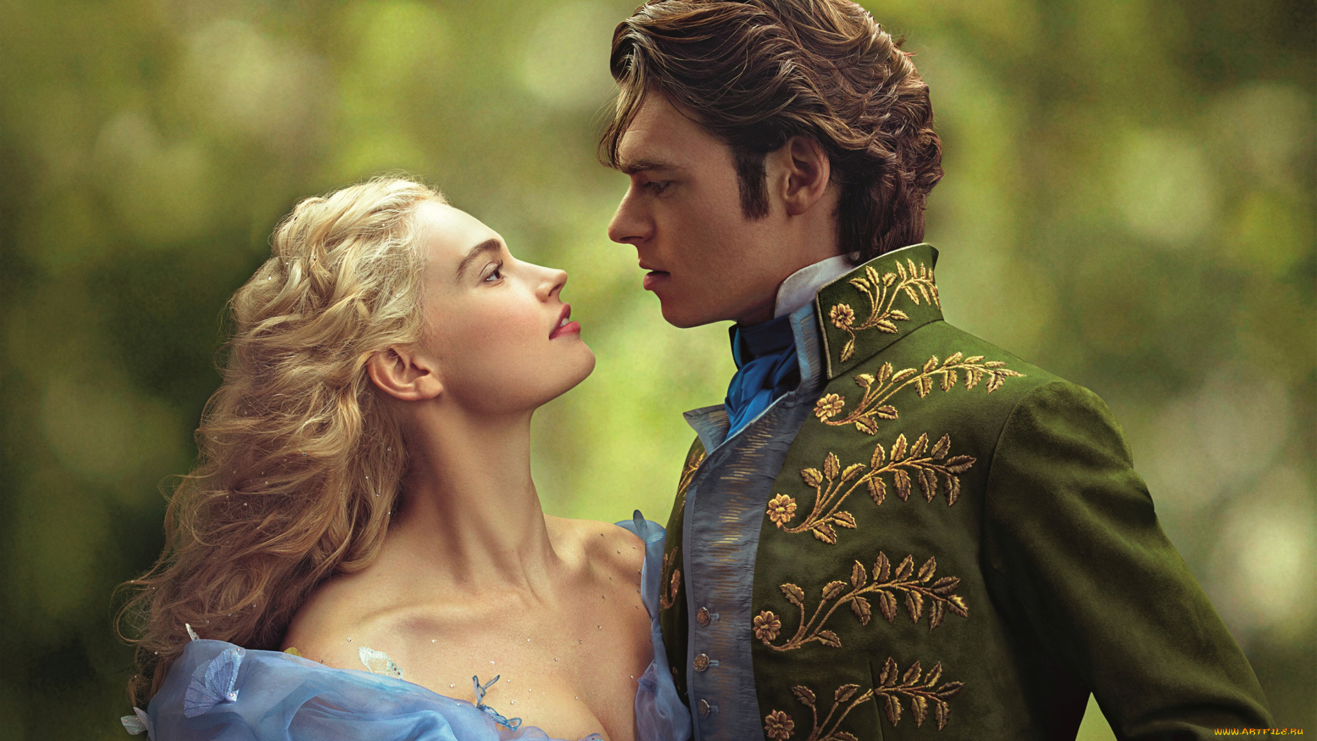 кино, фильмы, cinderella, , 2015, prince, charming, блондинка, золушка, lily, james, лили, джеймс, richard, madden, принц, cinderella, ричард, мэдден, сказка, фэнтези