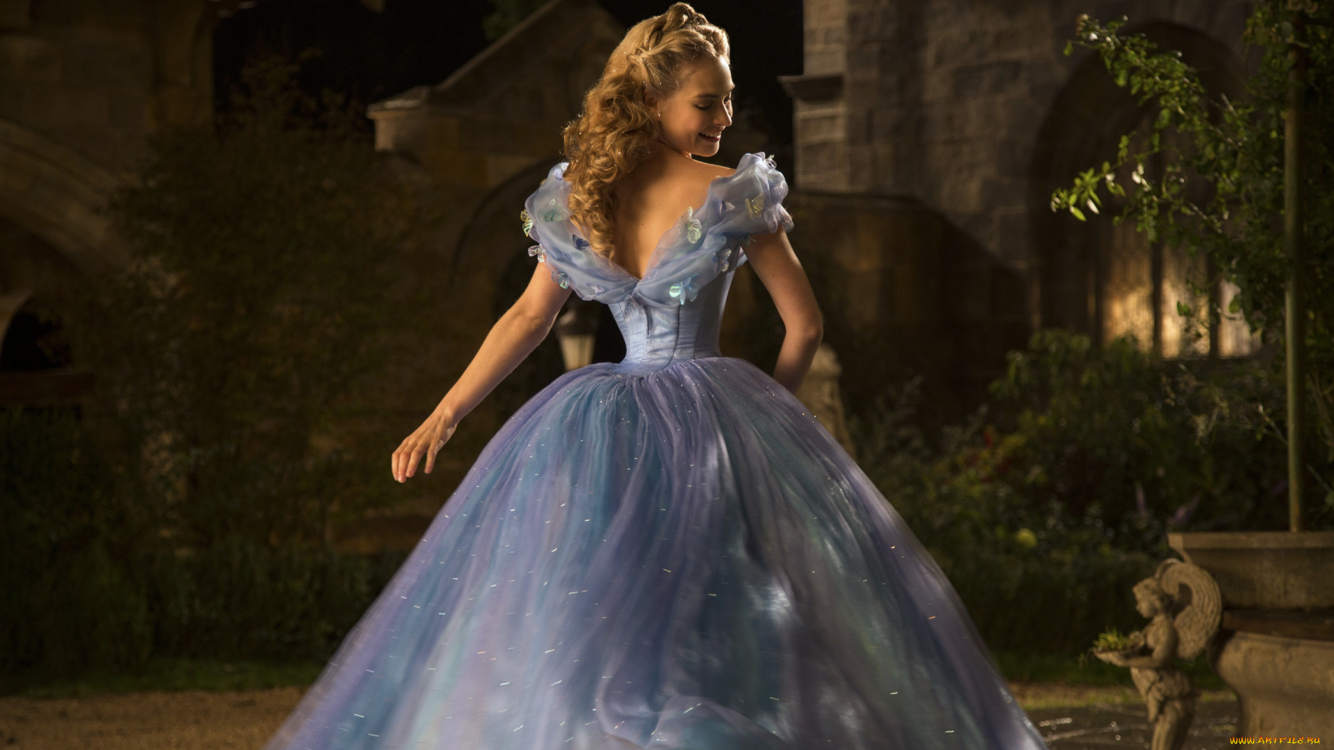 кино, фильмы, cinderella, , 2015, year, film, cinderella, lily, james
