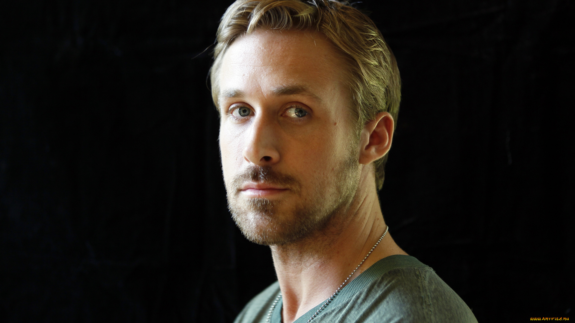 ryan, gosling, мужчины, райан, гослинг, актер, портрет, черный, фон
