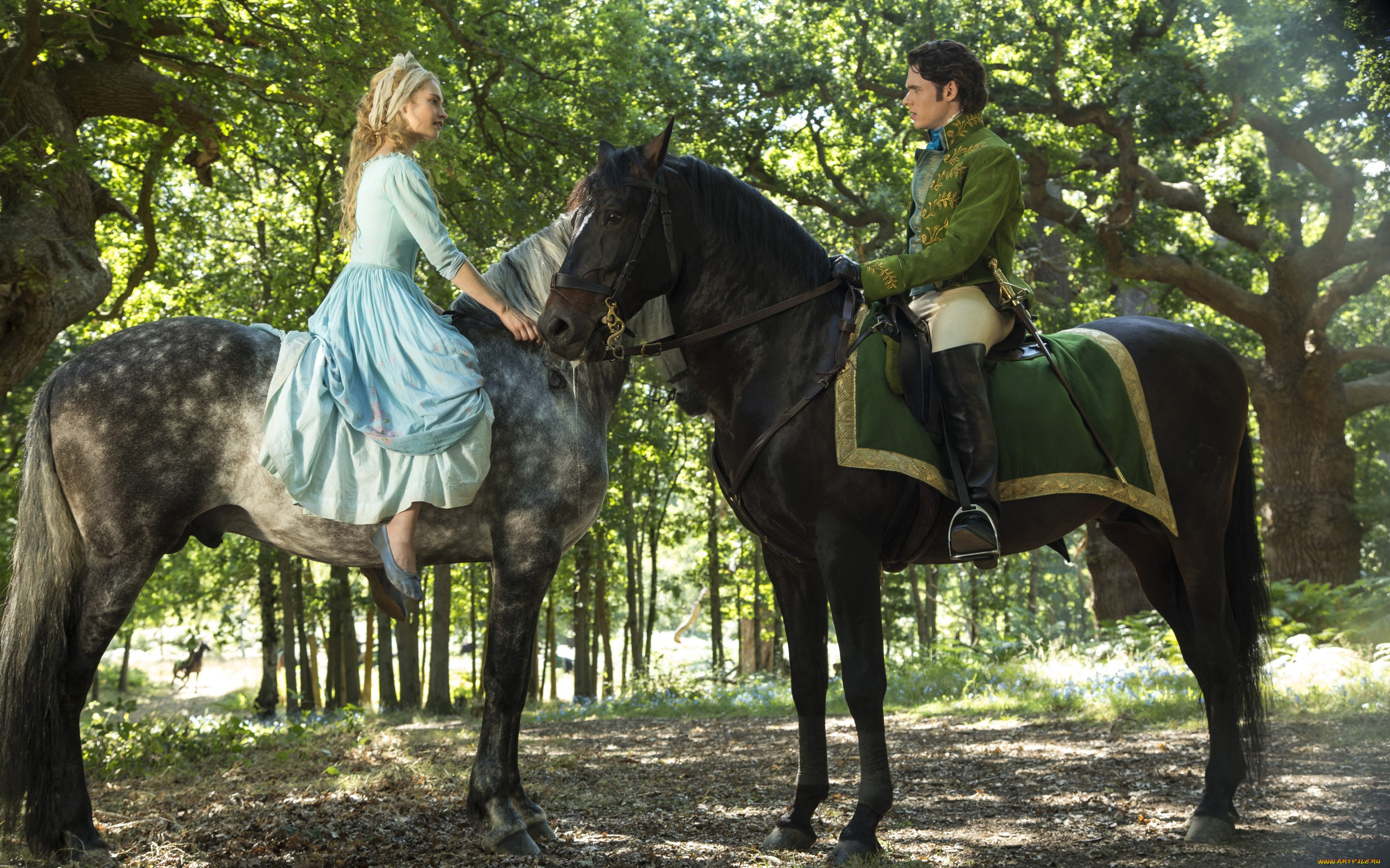 кино, фильмы, cinderella, , 2015, cinderella, lily, james, charming, prince, year, film, richard, madden, movie