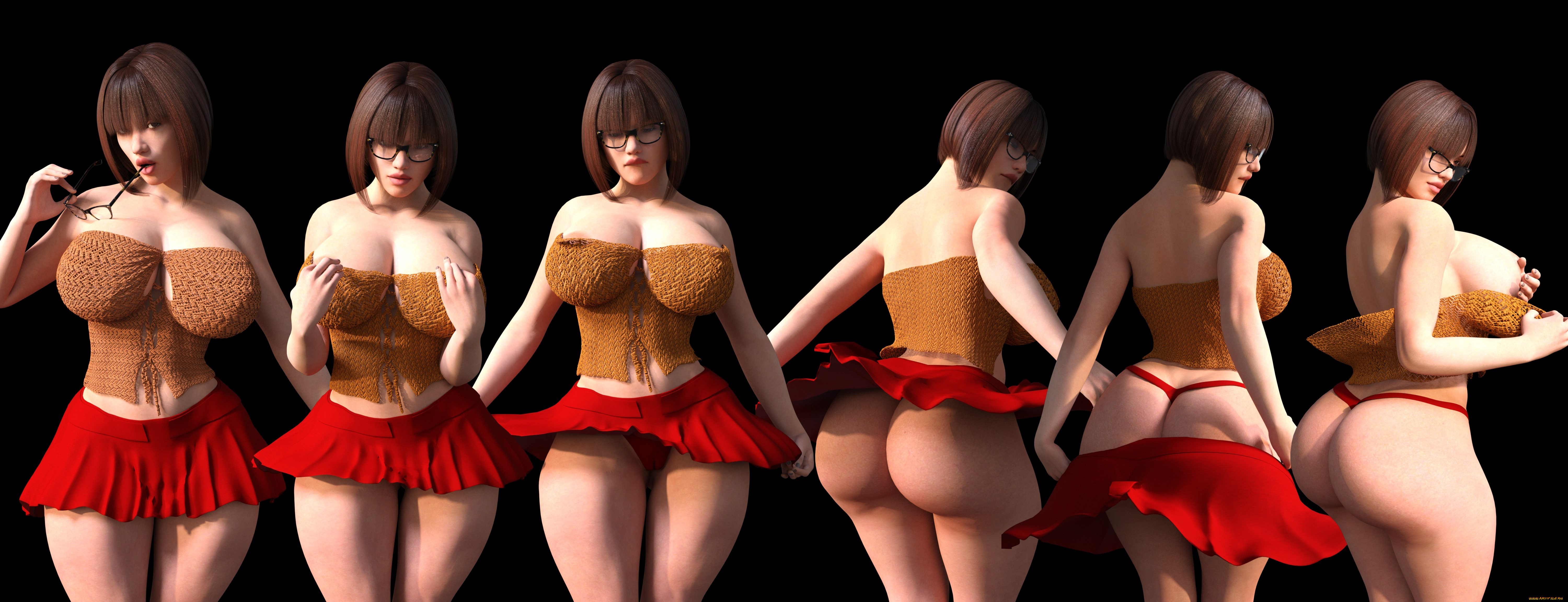 3д, графика, люди, , people, девушка, взгляд, фон