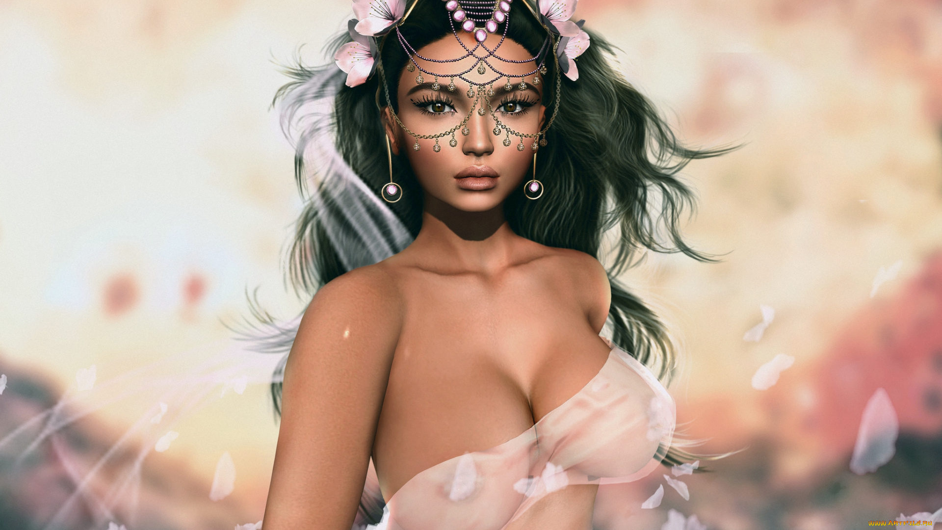 3д, графика, люди, , people, девушка