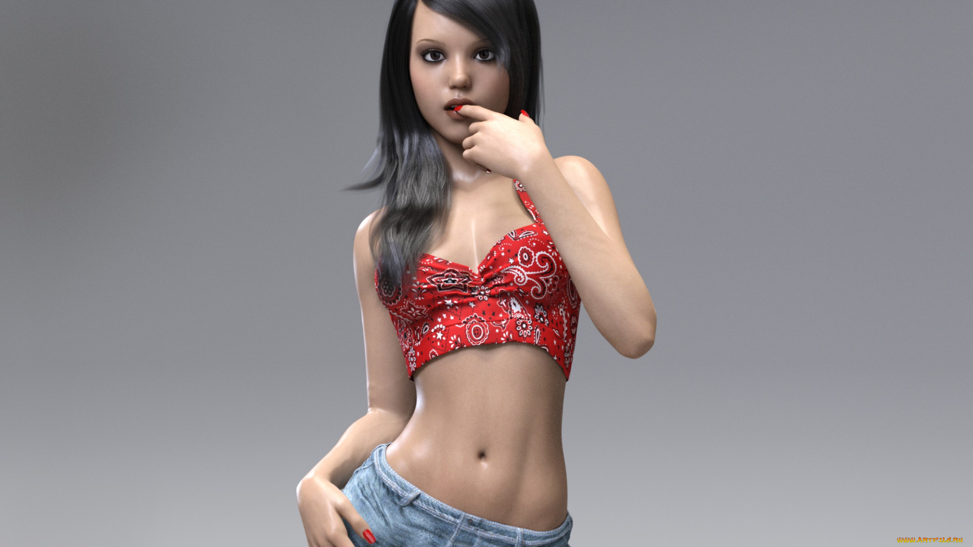 3д, графика, люди, , people, девушка, фон, взгляд