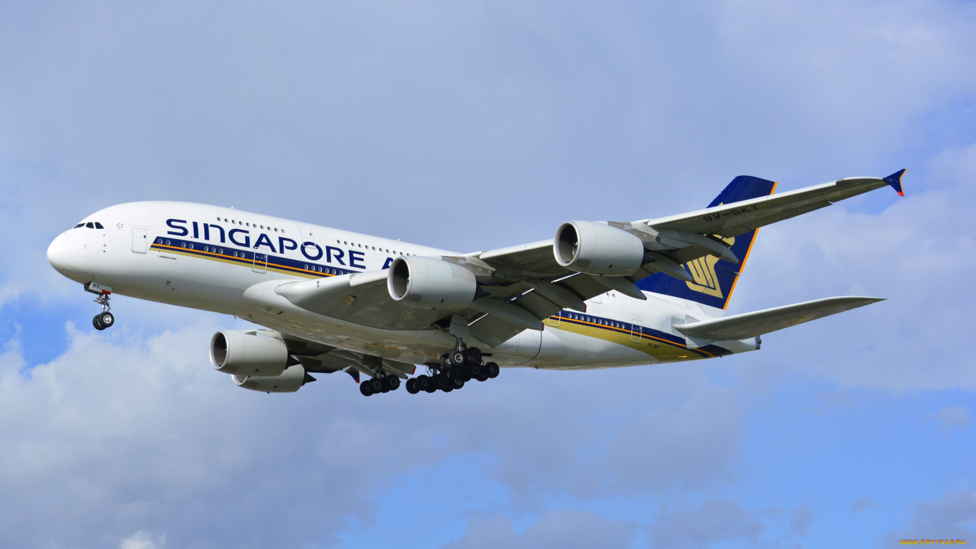 airbus, a340-600, авиация, пассажирские, самолёты, авиалайнер