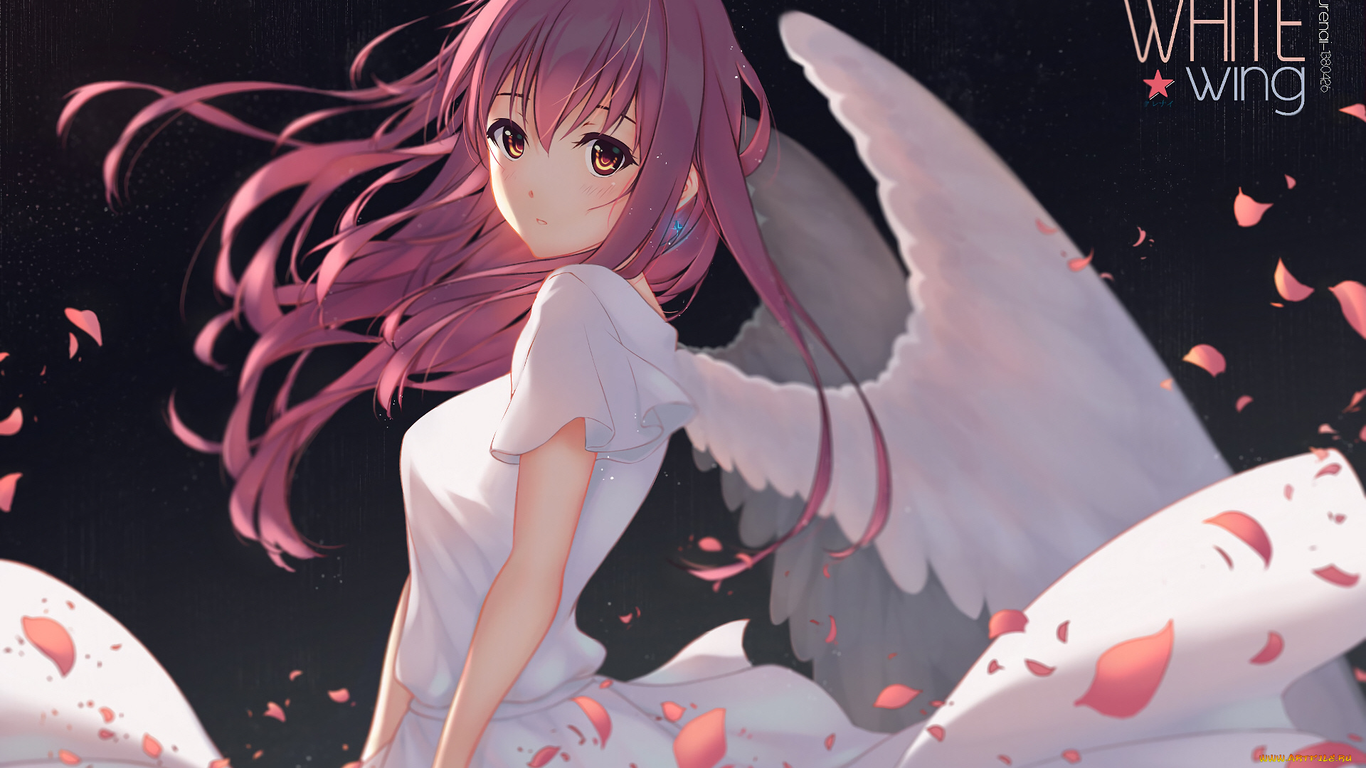 аниме, ангелы, , демоны, девушка