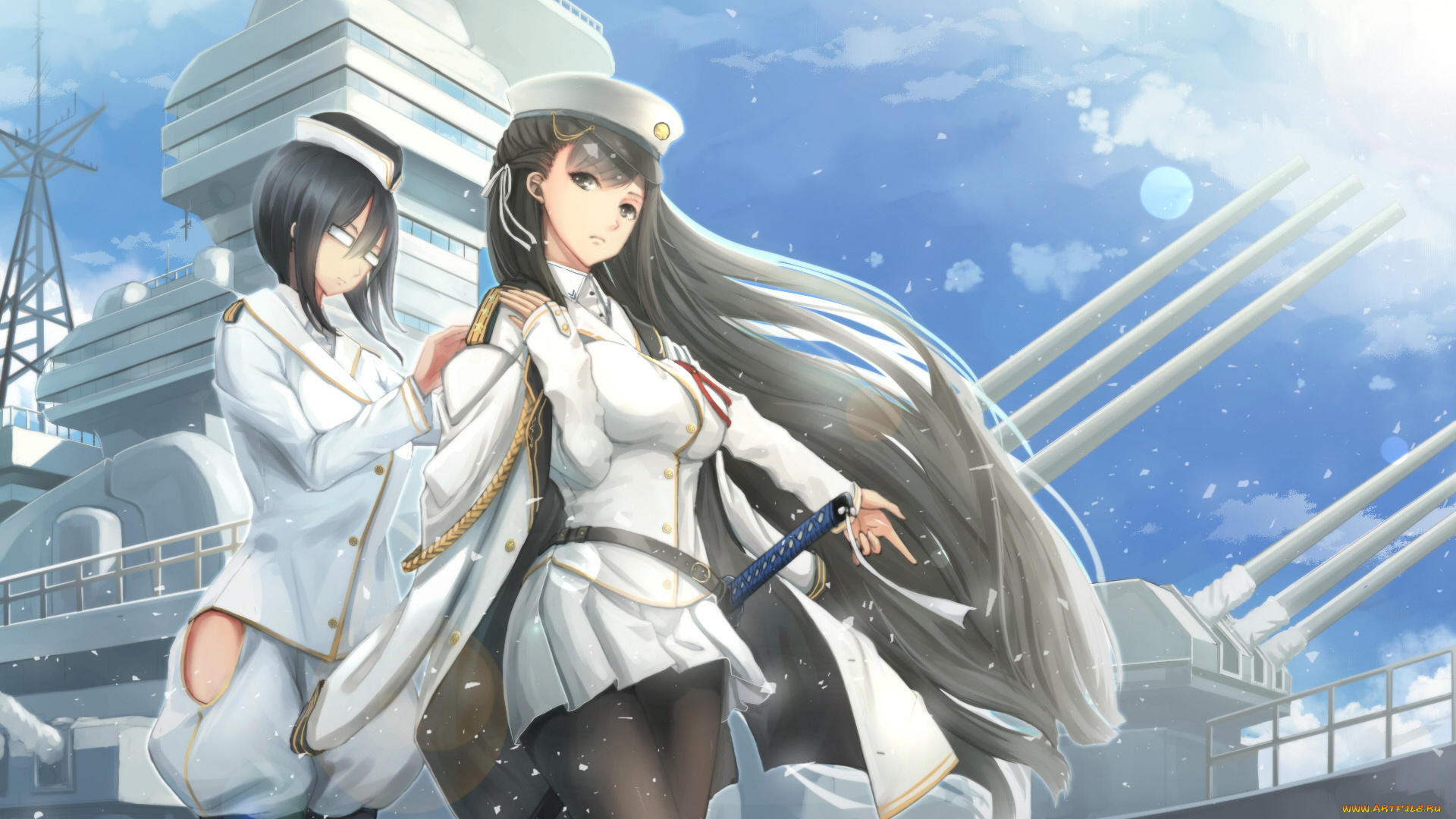 аниме, kikivi, , artbook, девушки