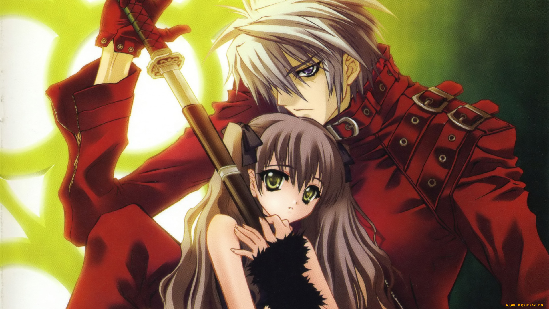 аниме, оружие, , техника, , технологии, двое