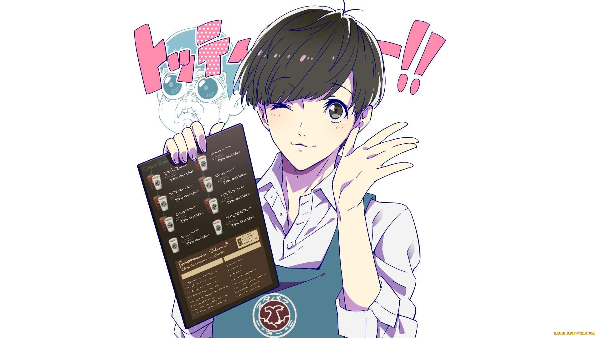 аниме, osomatsu-san, парень