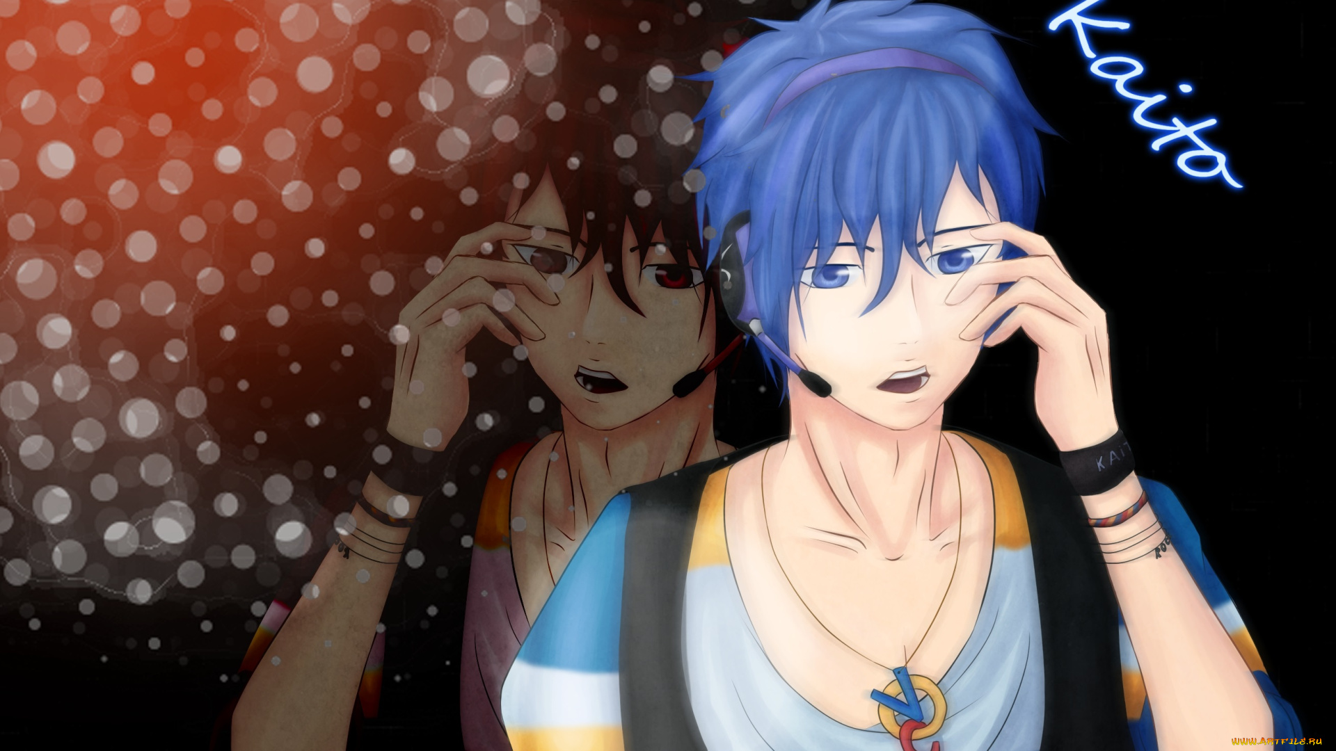 аниме, vocaloid, парень