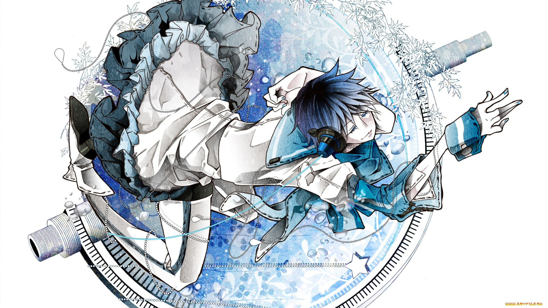 аниме, vocaloid, парень