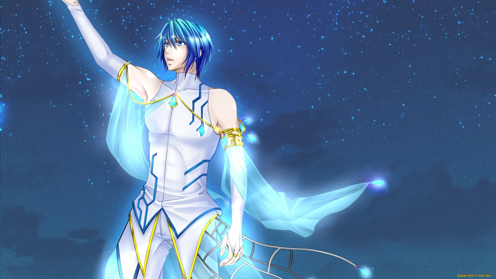 аниме, vocaloid, парень