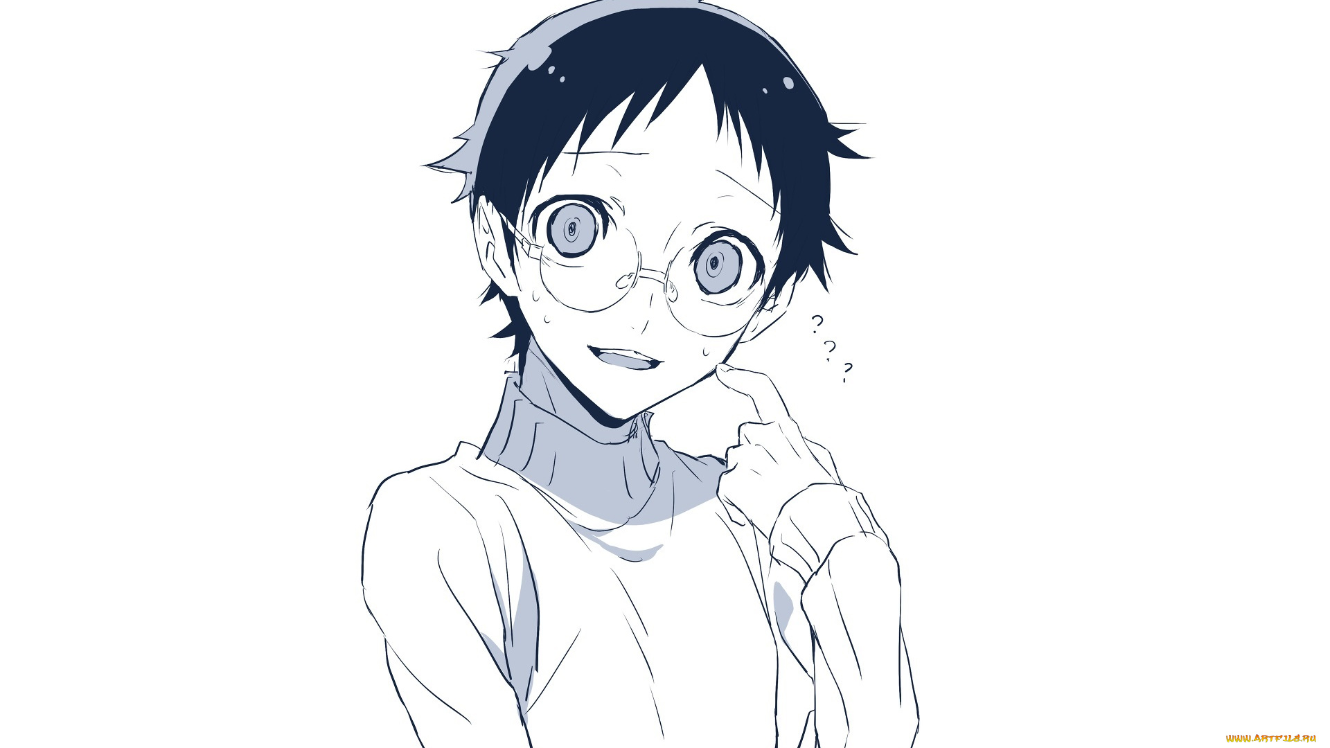аниме, yowamushi, pedal, парень