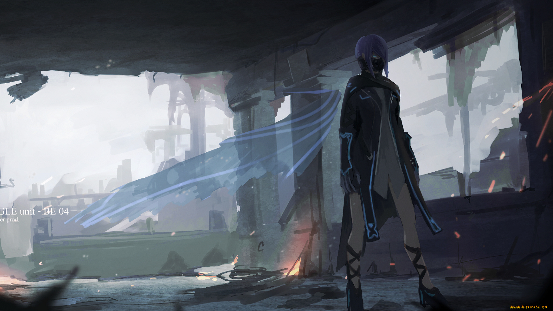 аниме, животные, , существа, девушка