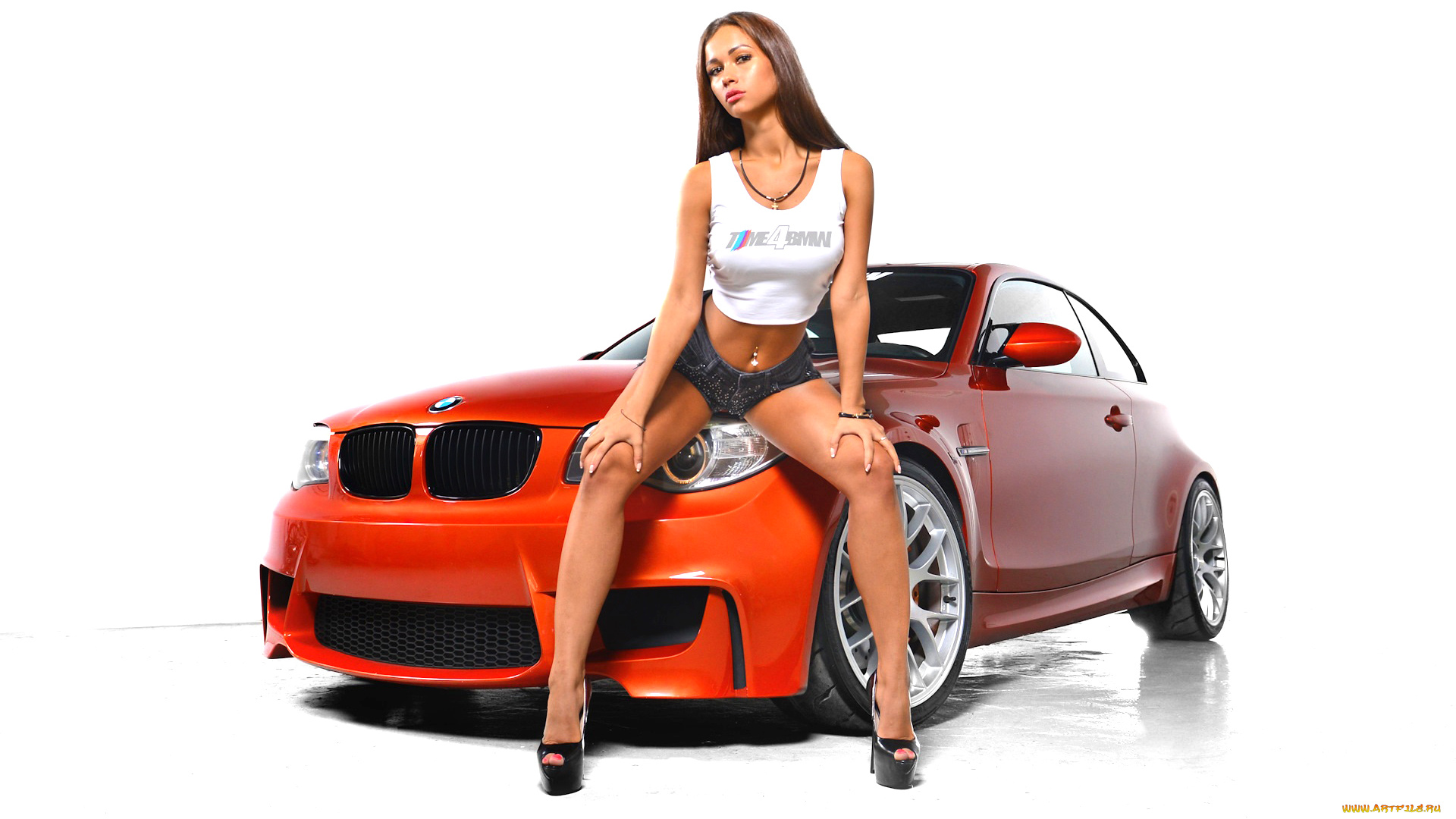 bmw, girl, автомобили, -авто, с, девушками, girl, bmw