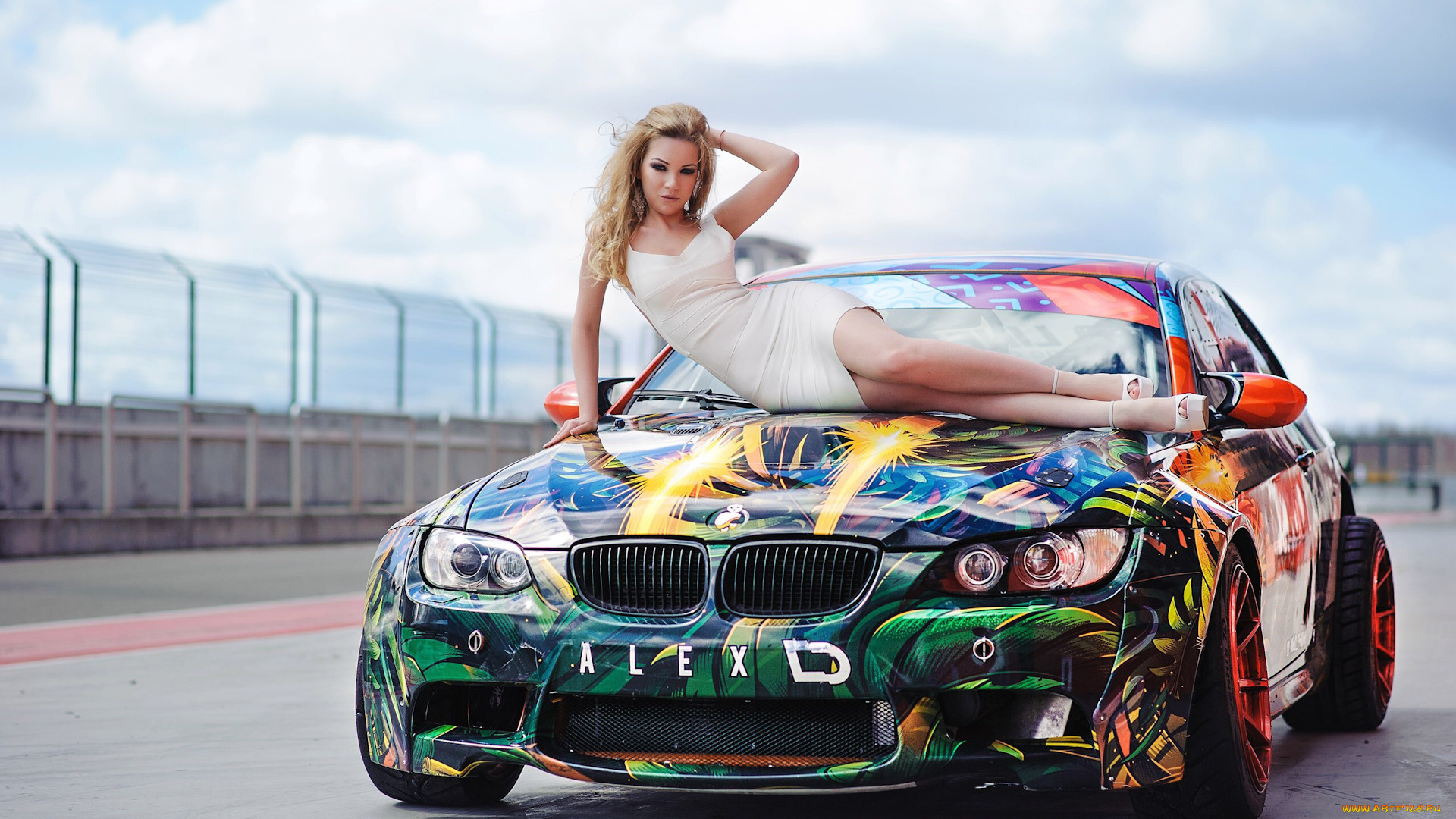 bmw, girl, автомобили, -авто, с, девушками, girl, bmw