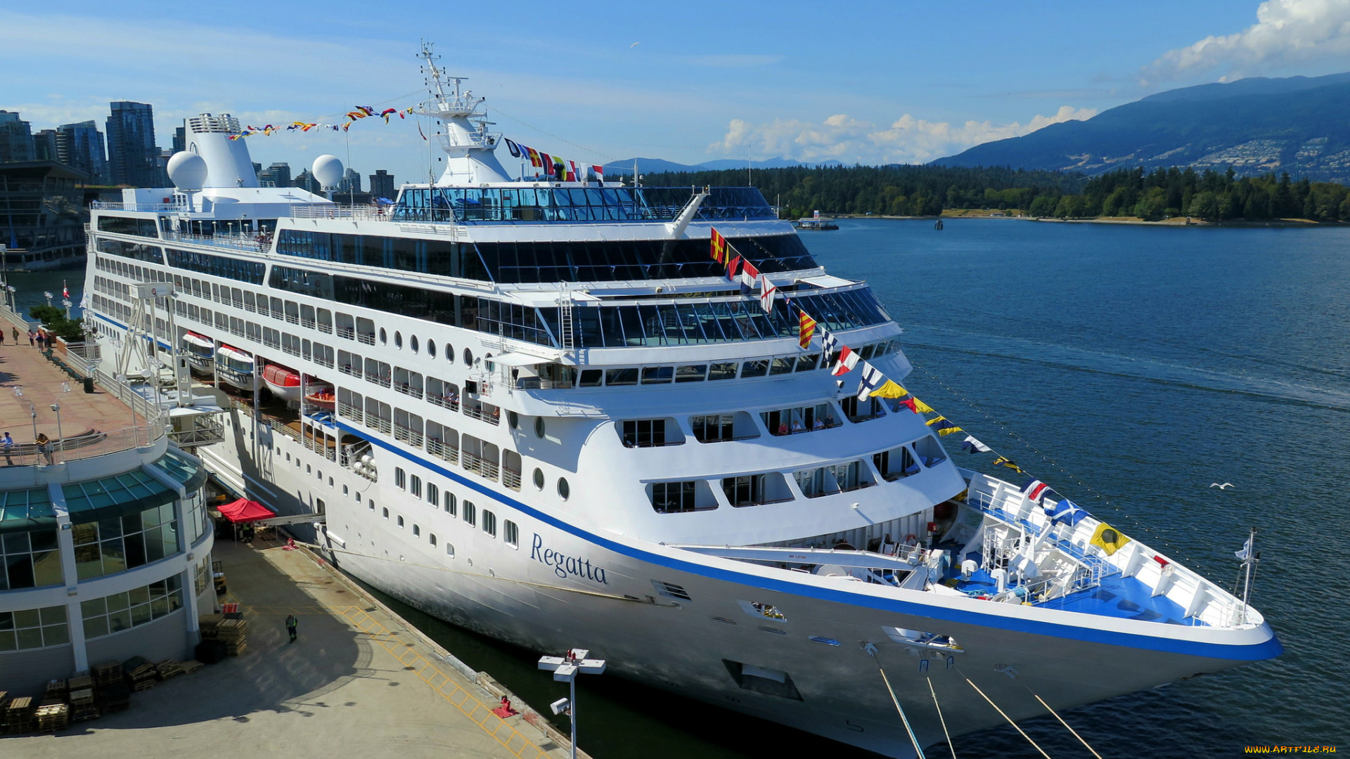 корабли, лайнеры, круиз, лайнер