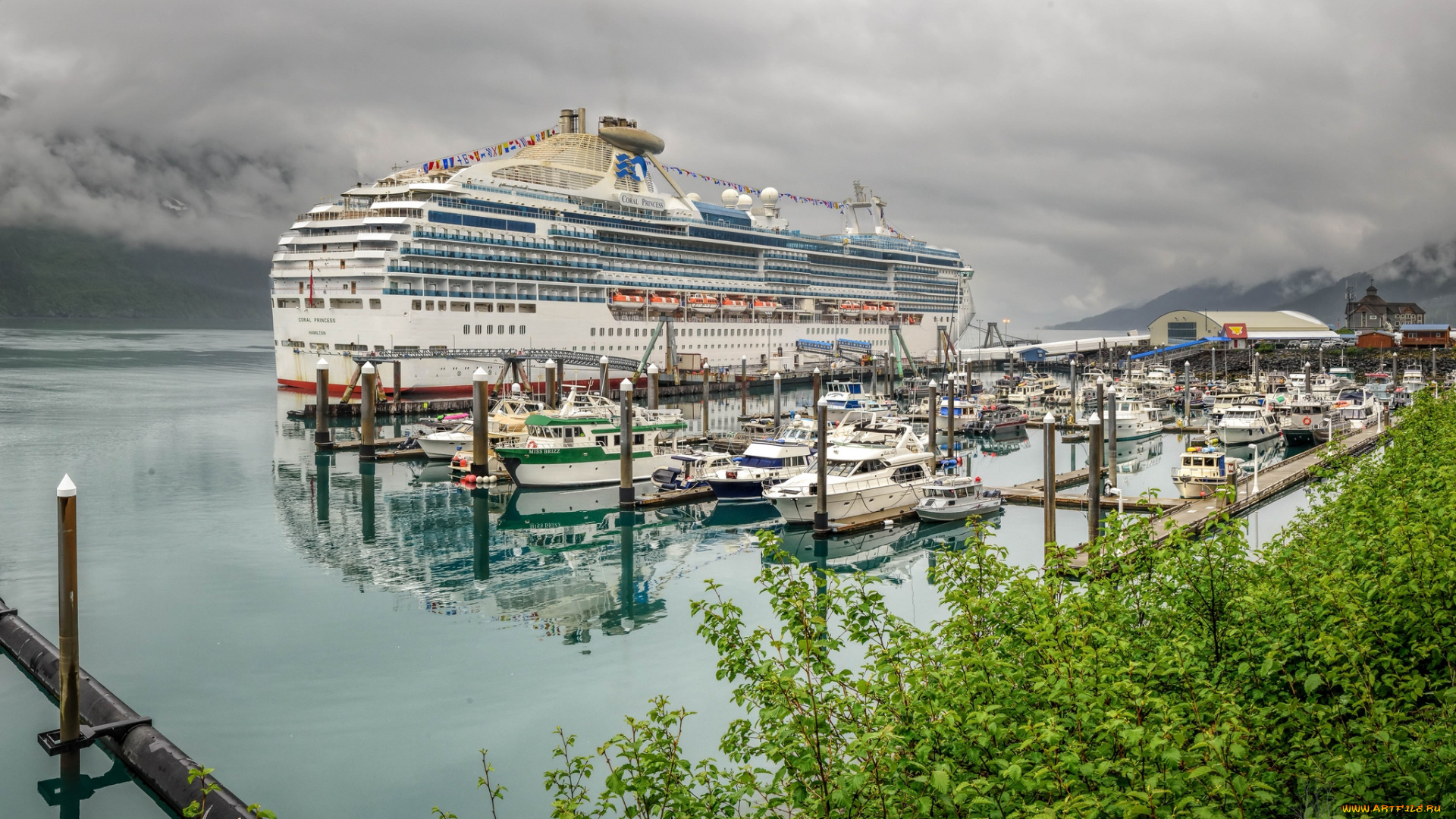 корабли, лайнеры, круиз, лайнер