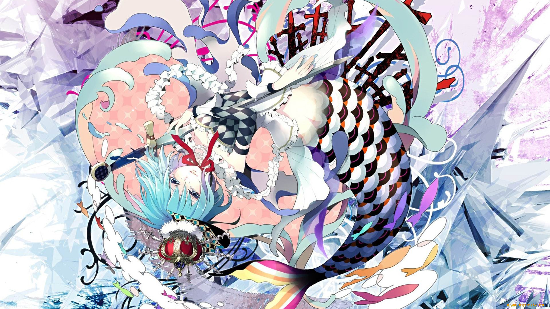 magic, girl, small, round, аниме, mahou, shoujo, madoka, magika, взгляд, девушка, фон