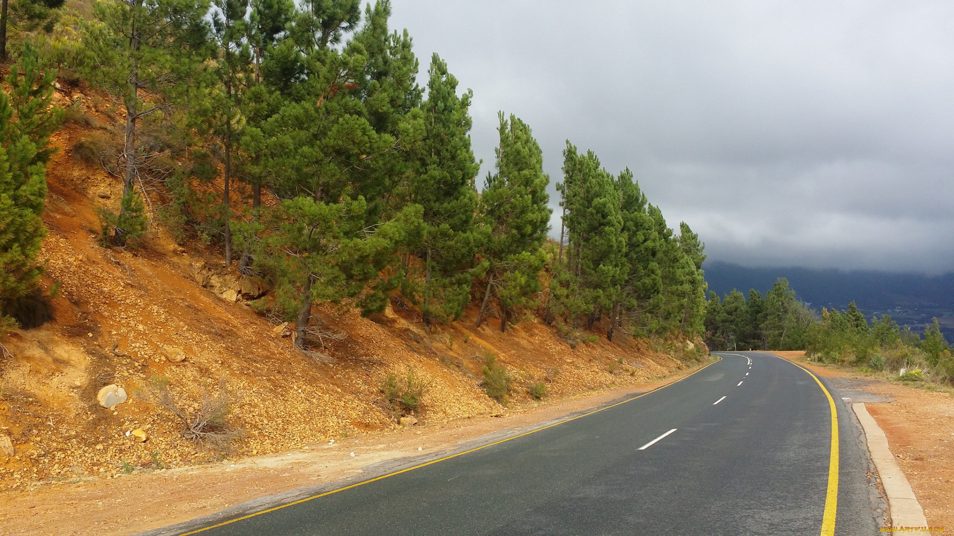 природа, дороги, простор