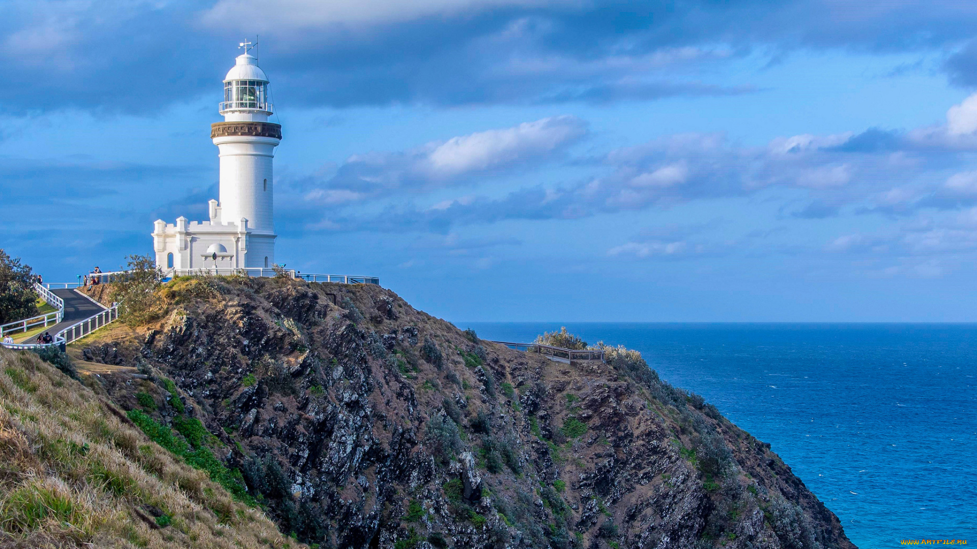 природа, маяки, простор