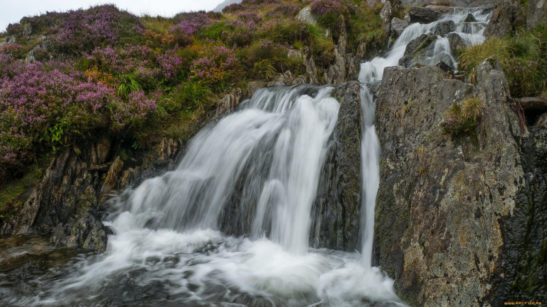 природа, водопады, простор