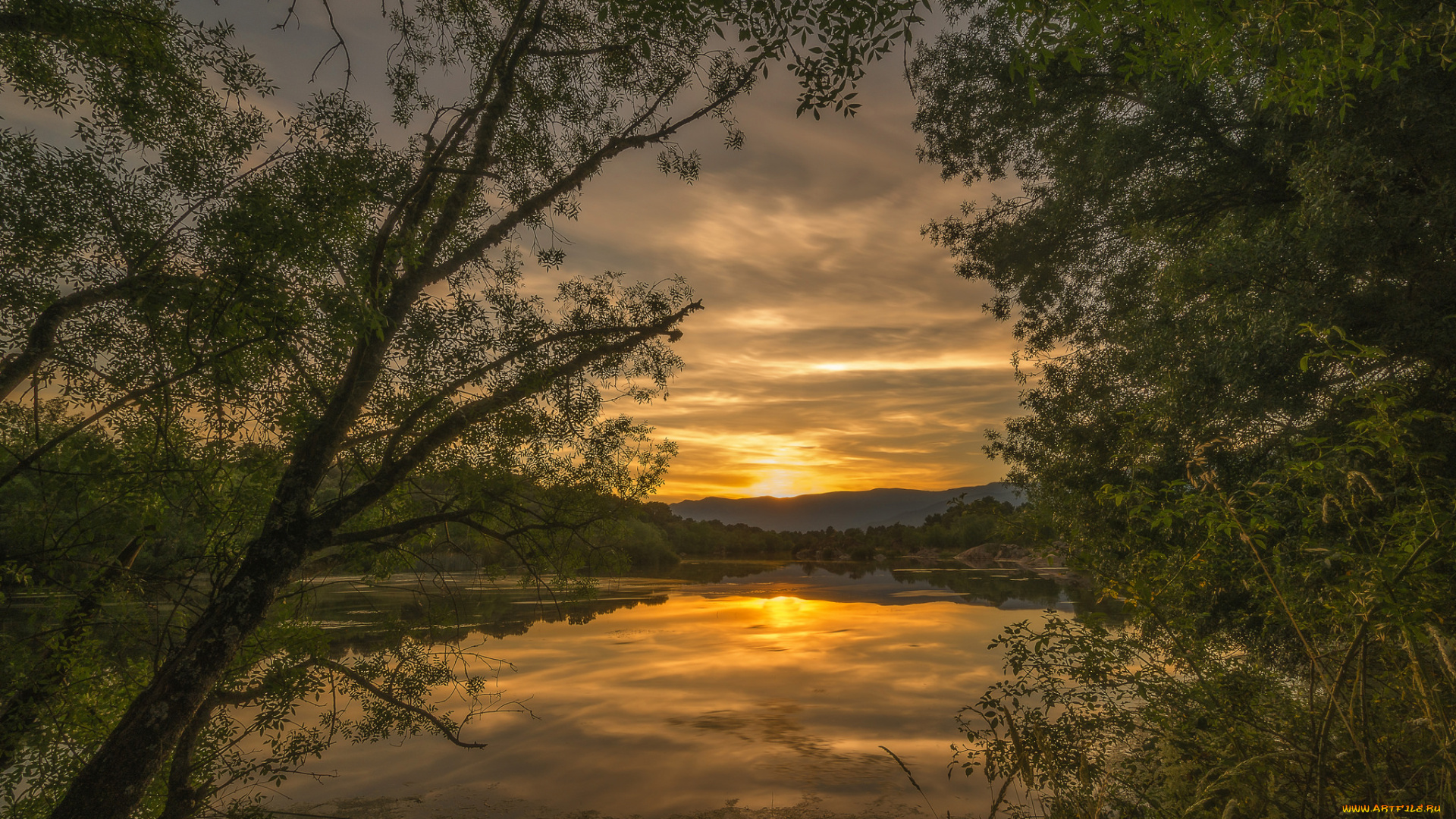 природа, восходы, закаты, простор