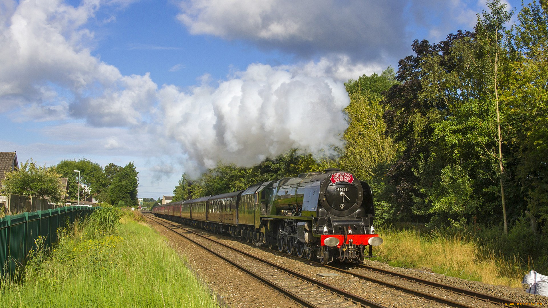 техника, паровозы, паровоз, рельсы