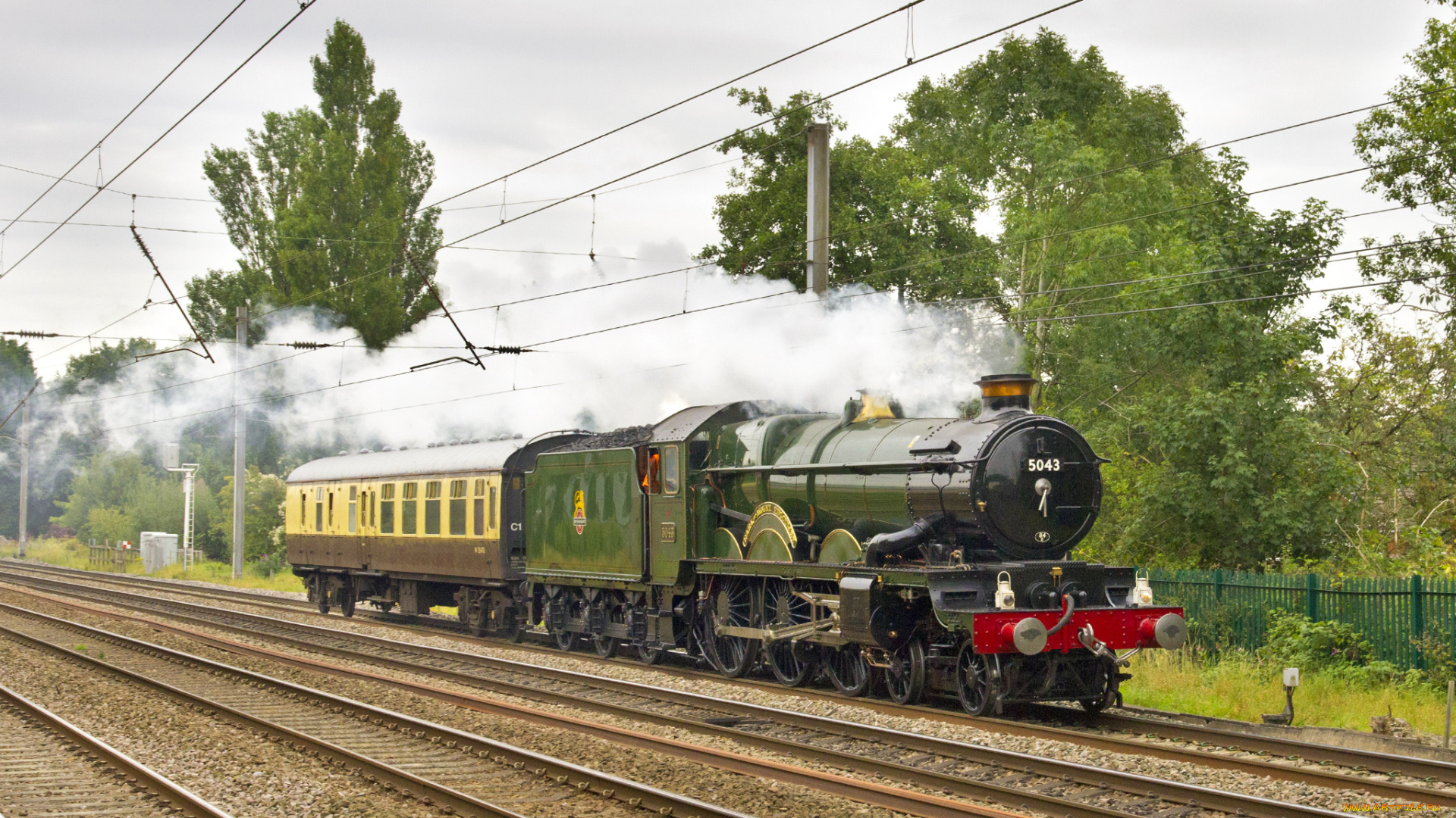 техника, паровозы, паровоз, рельсы