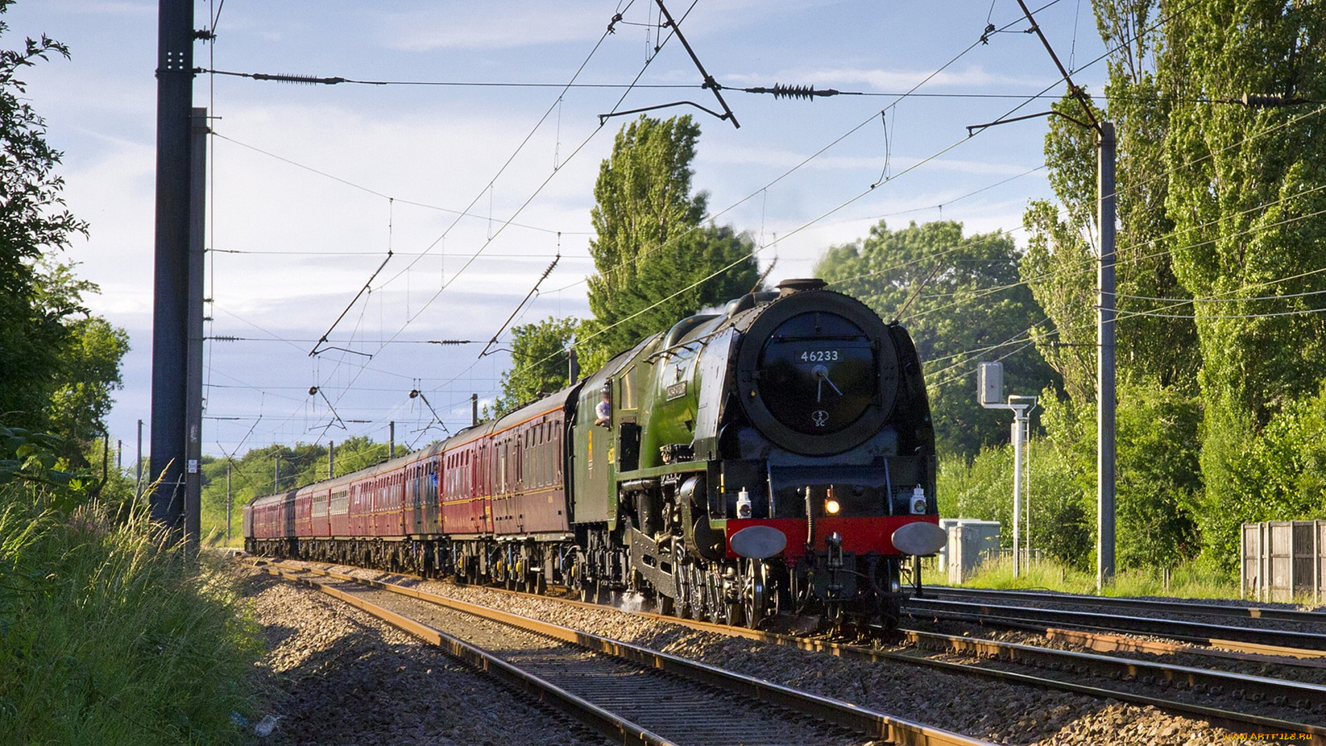 техника, паровозы, паровоз, рельсы