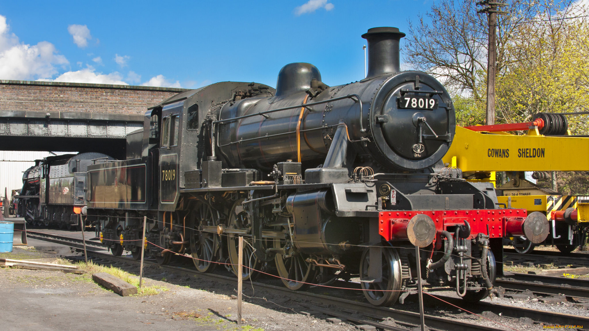 техника, паровозы, паровоз, рельсы