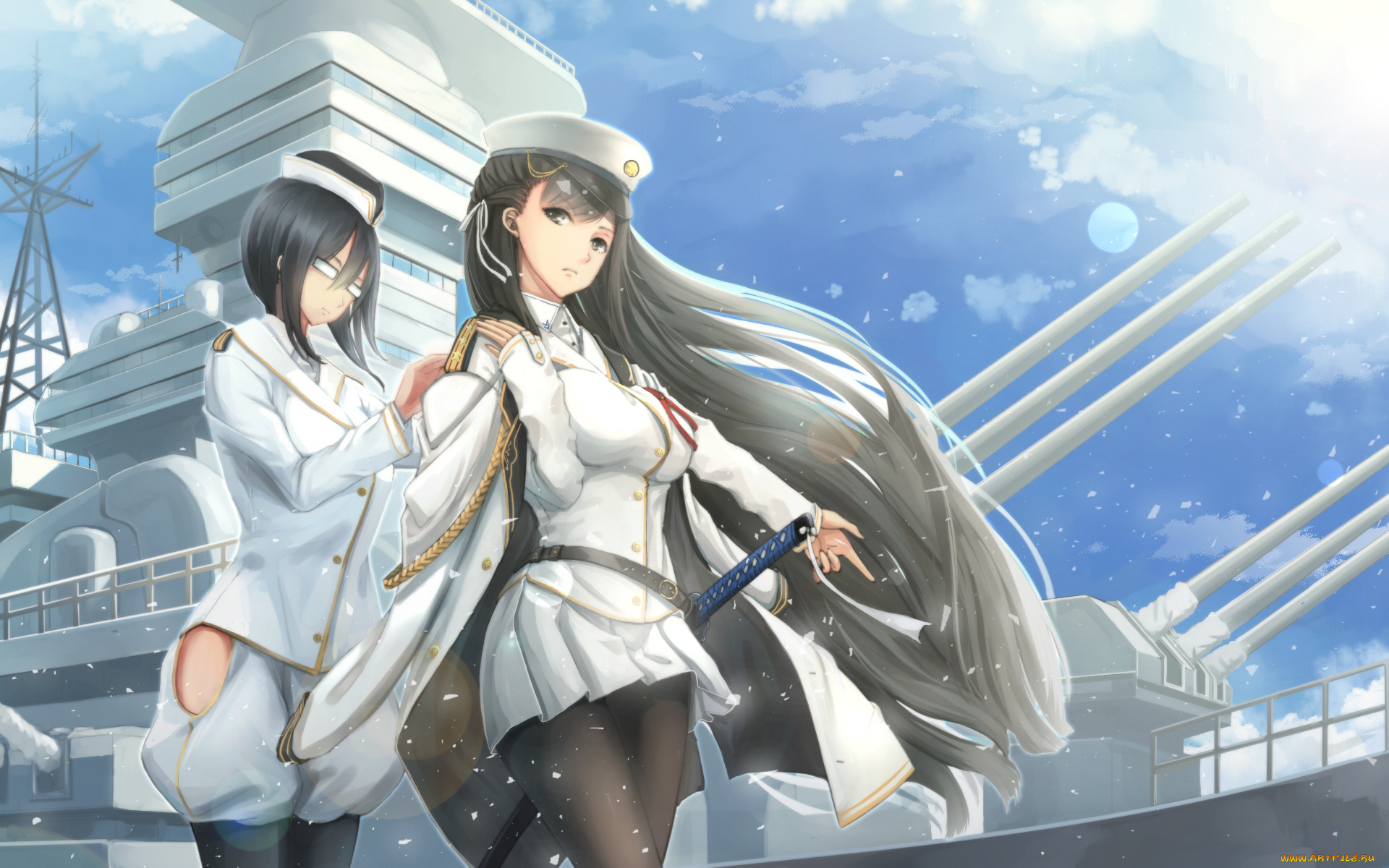 аниме, kikivi, , artbook, девушки