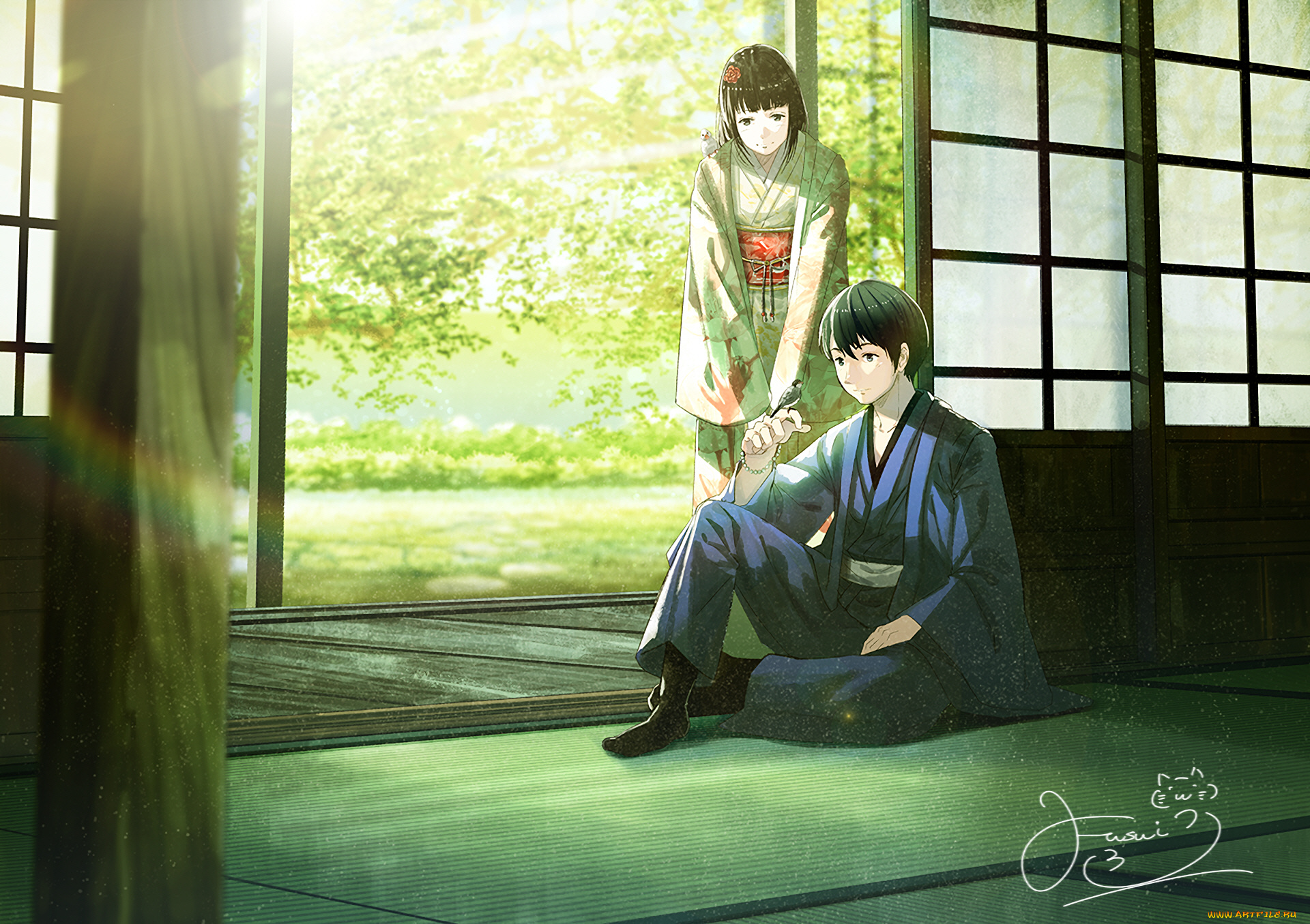 аниме, unknown, , другое, двое