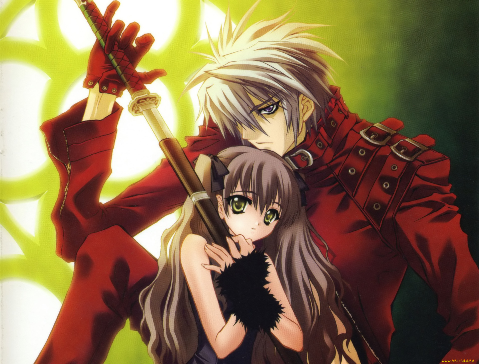 аниме, оружие, , техника, , технологии, двое