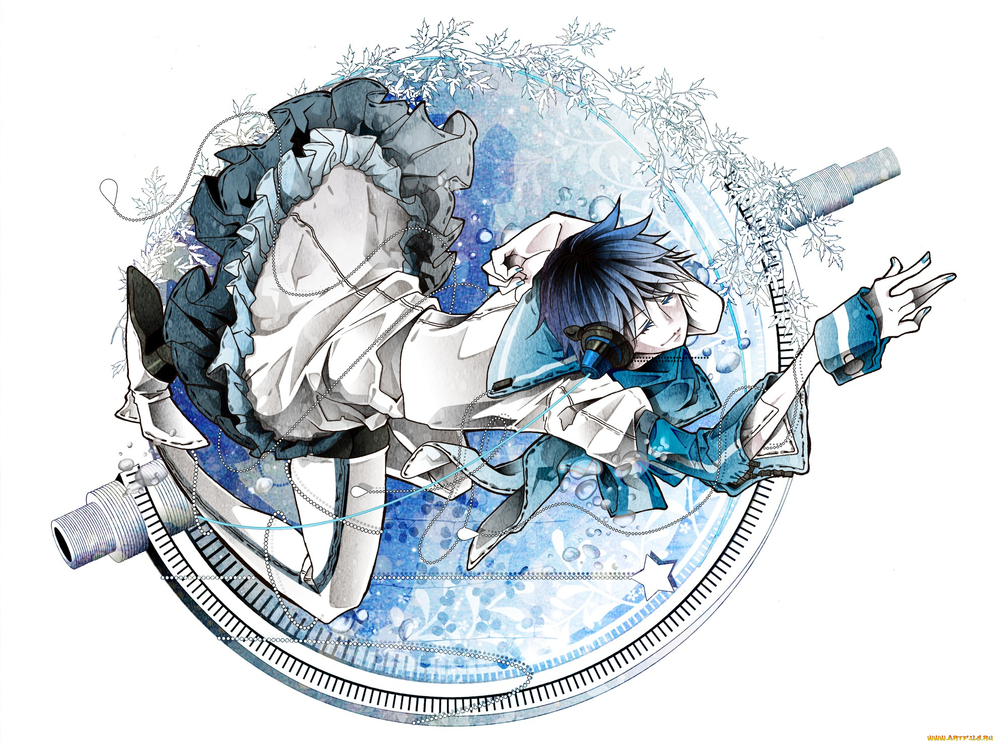 аниме, vocaloid, парень