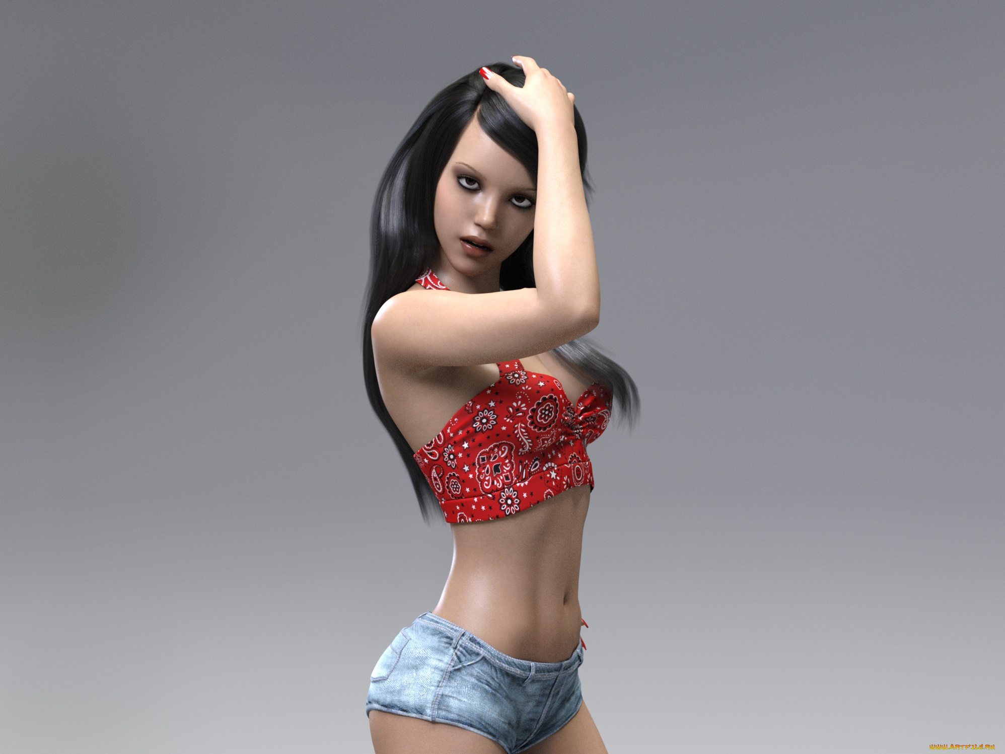 3д, графика, люди, , people, взгляд, фон, девушка